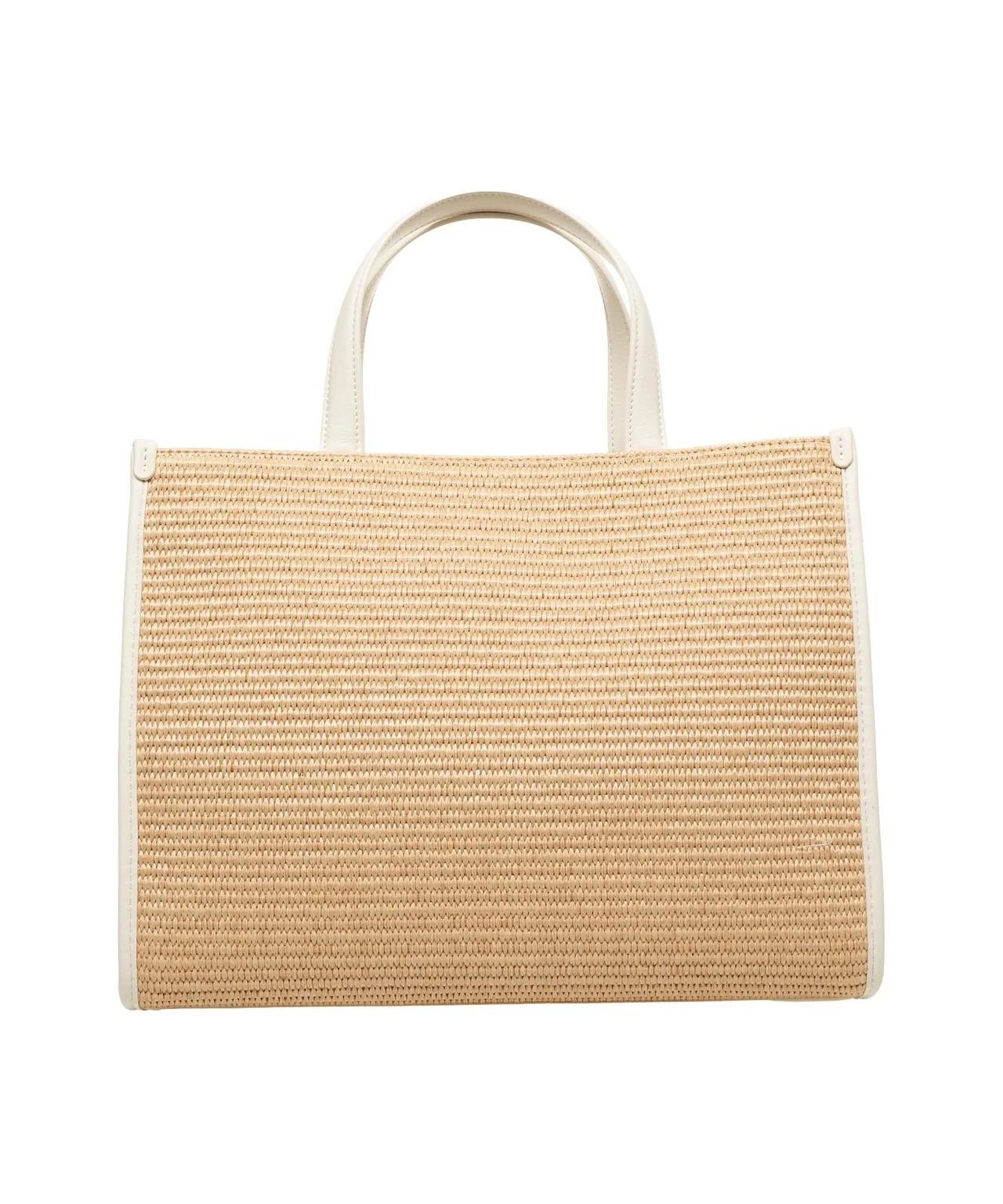 Shopping the summer tote in rafia THE SUMMER TOTE B RUE MADAM 