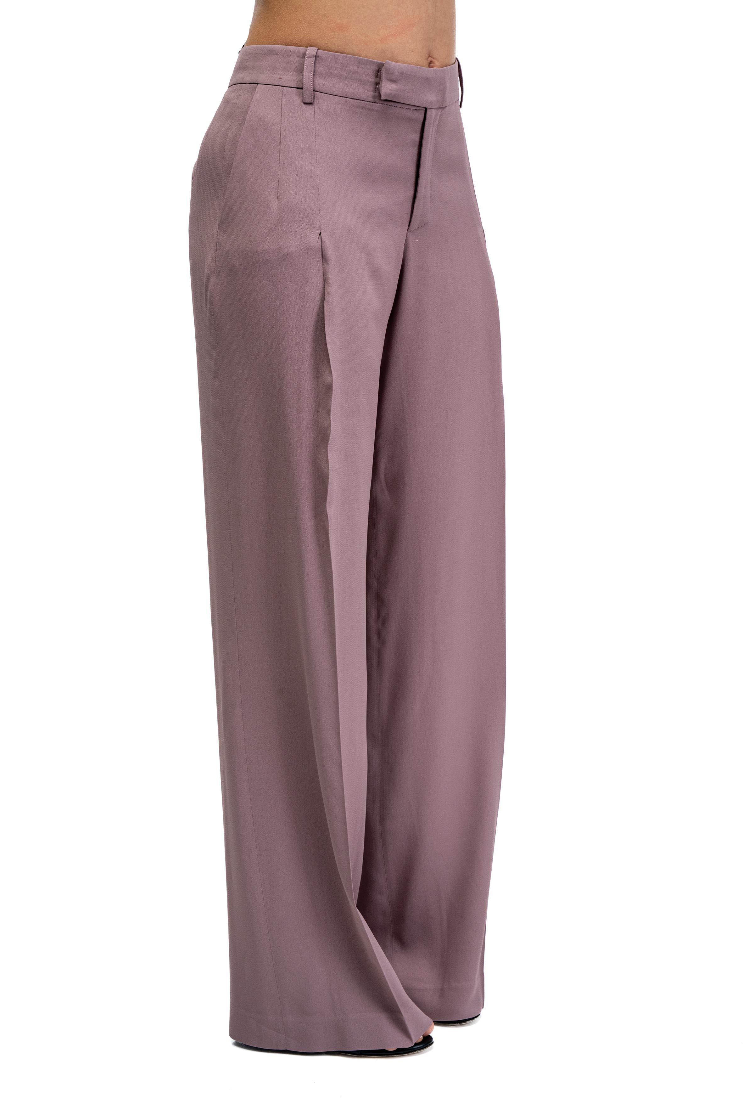Pantalone palazzo rosa 40804 04 FEDERICA TOSI 