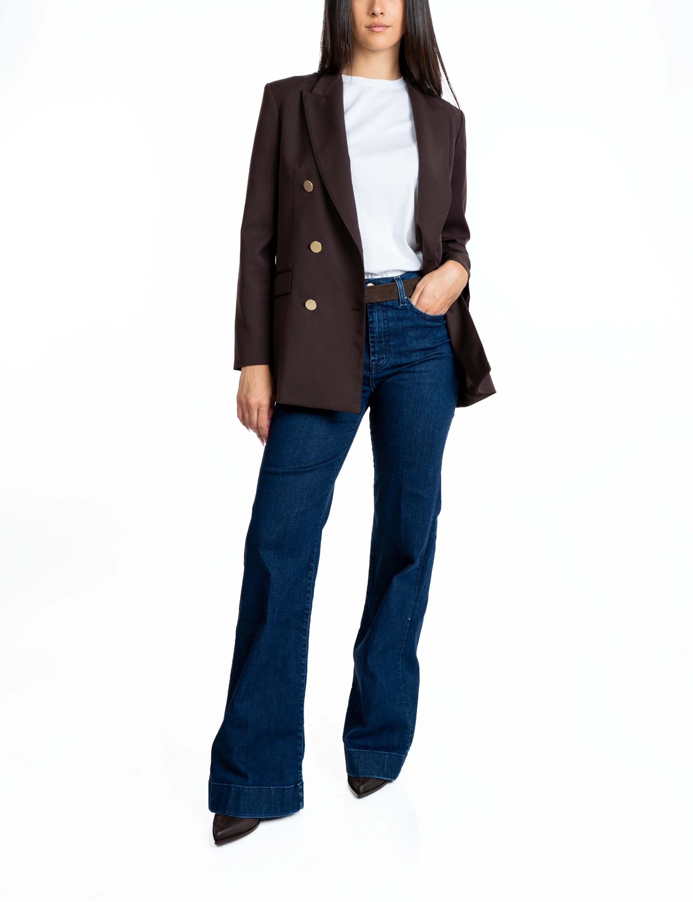 Giacca over bottoni oro 4731 4731 4338 MORO ALICE MILLER 