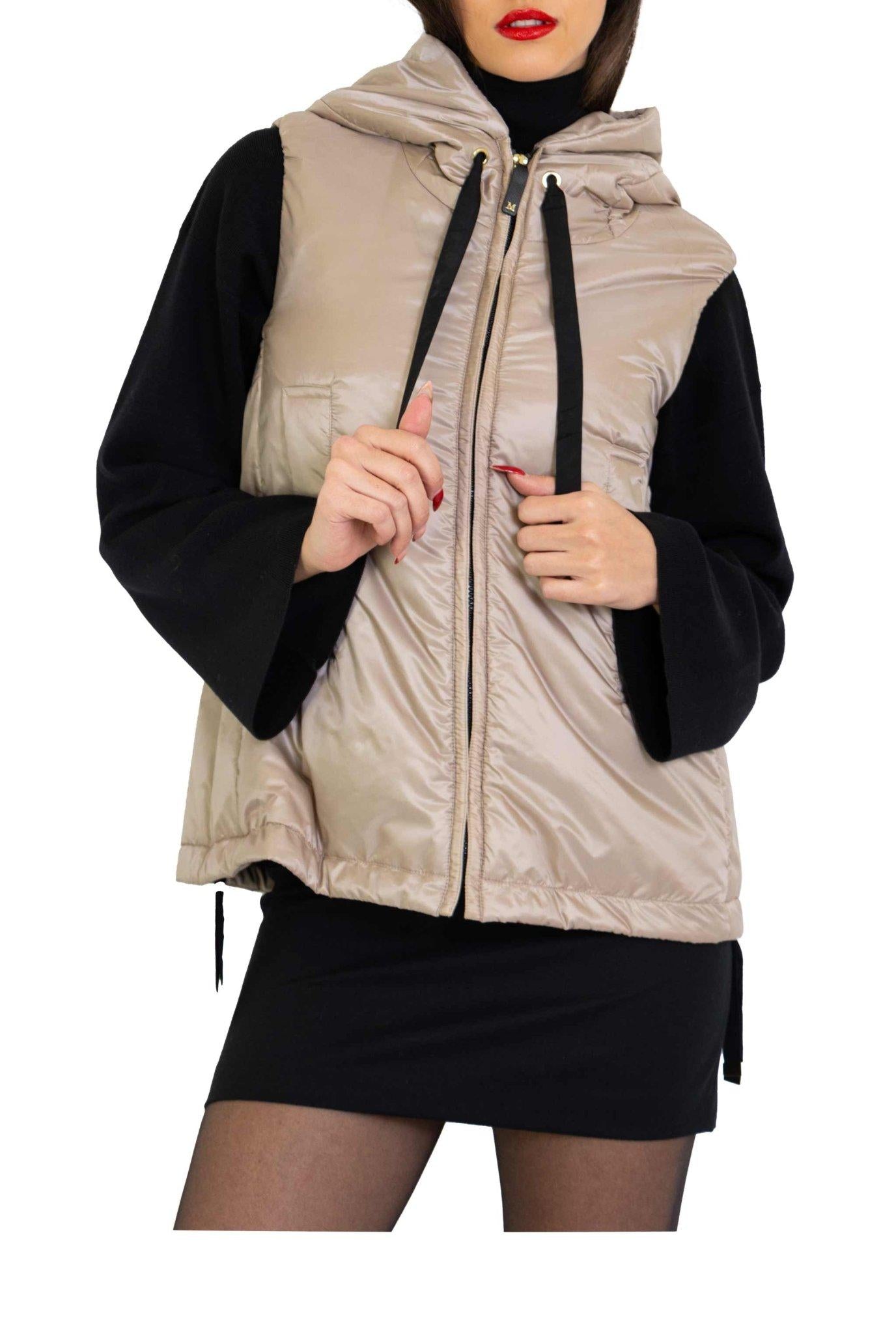 Gilet piumino Greengo color sabbia GREENGO S MAX MARA THE CUBE 