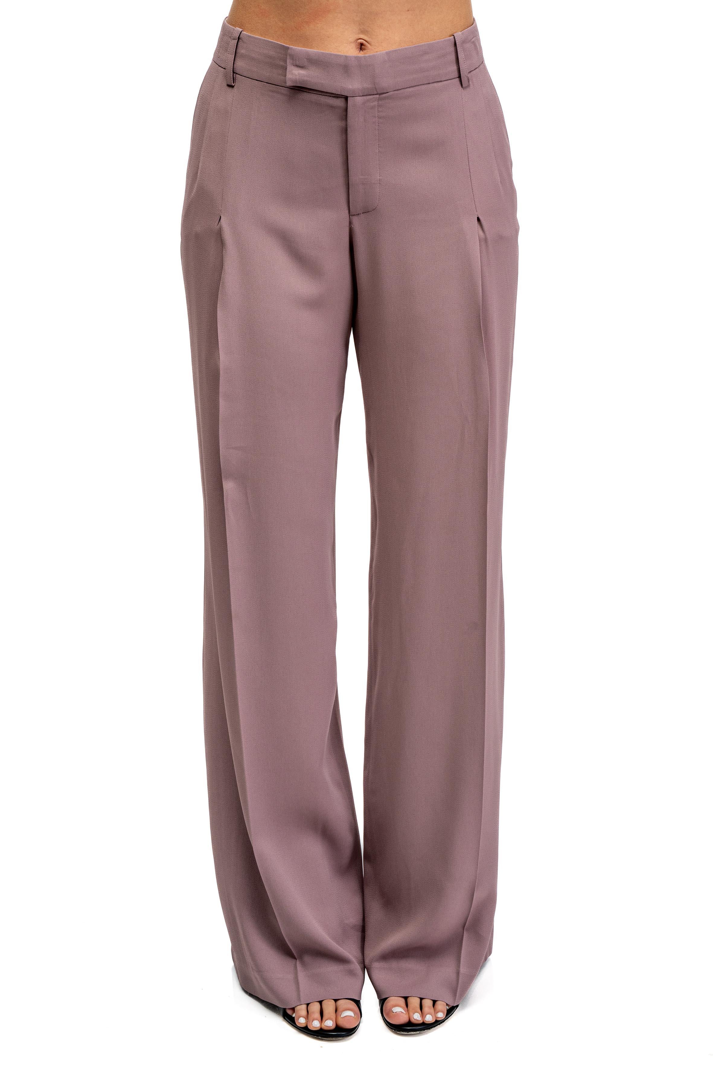 Pantalone palazzo rosa 40804 04 FEDERICA TOSI 
