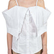 Camicia in cotone bianco