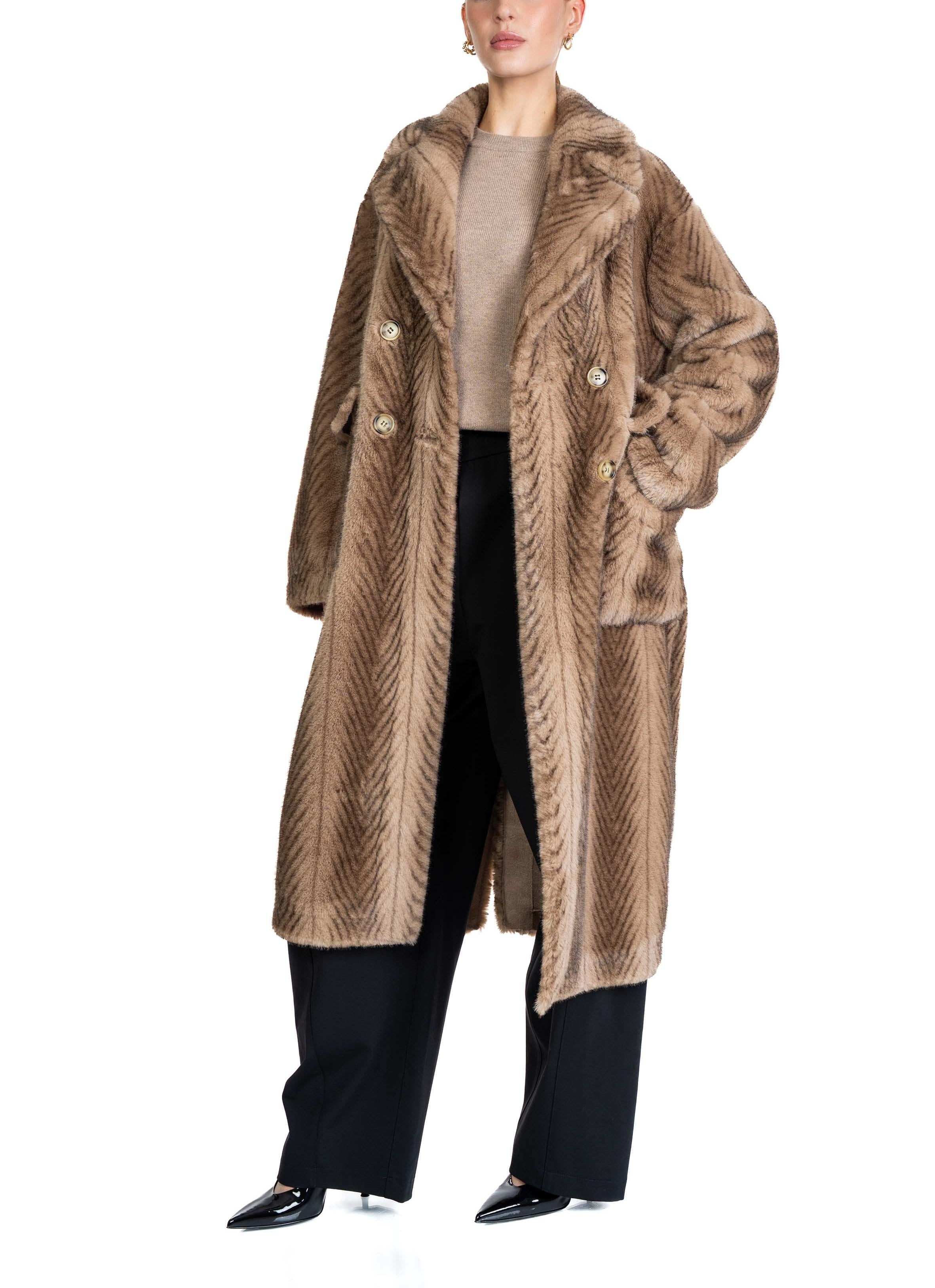 Cappotto marrone sfumato 8996 8996 HAZEL SWORD 