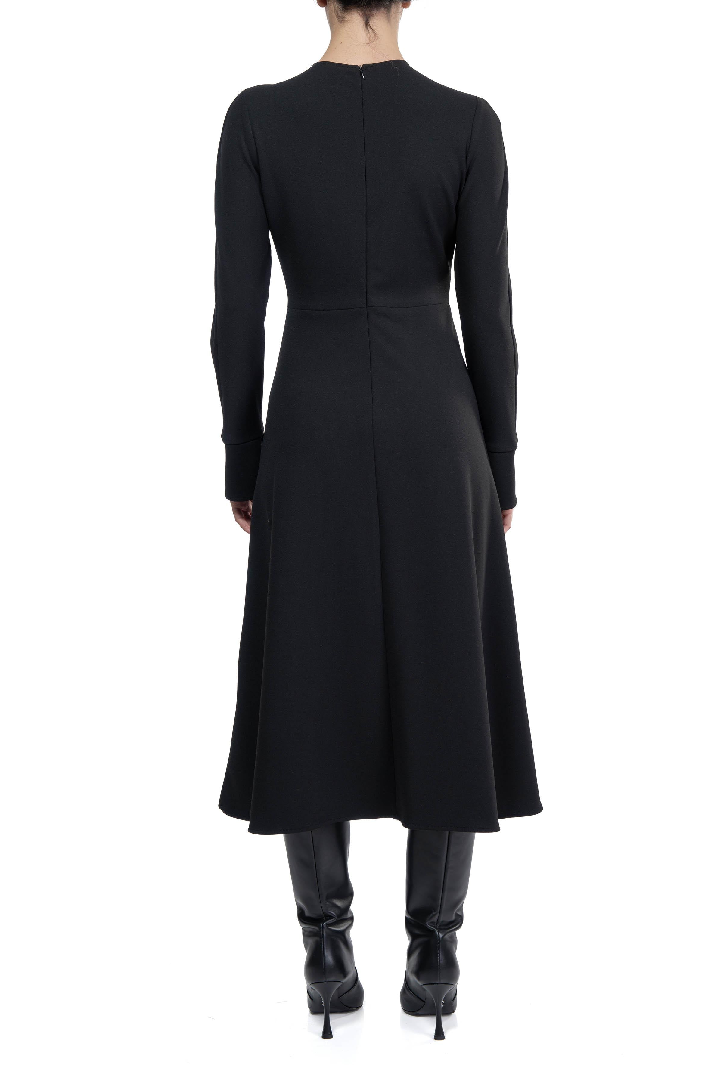 Abito lungo nero 4295 2305 N ALICE MILLER 