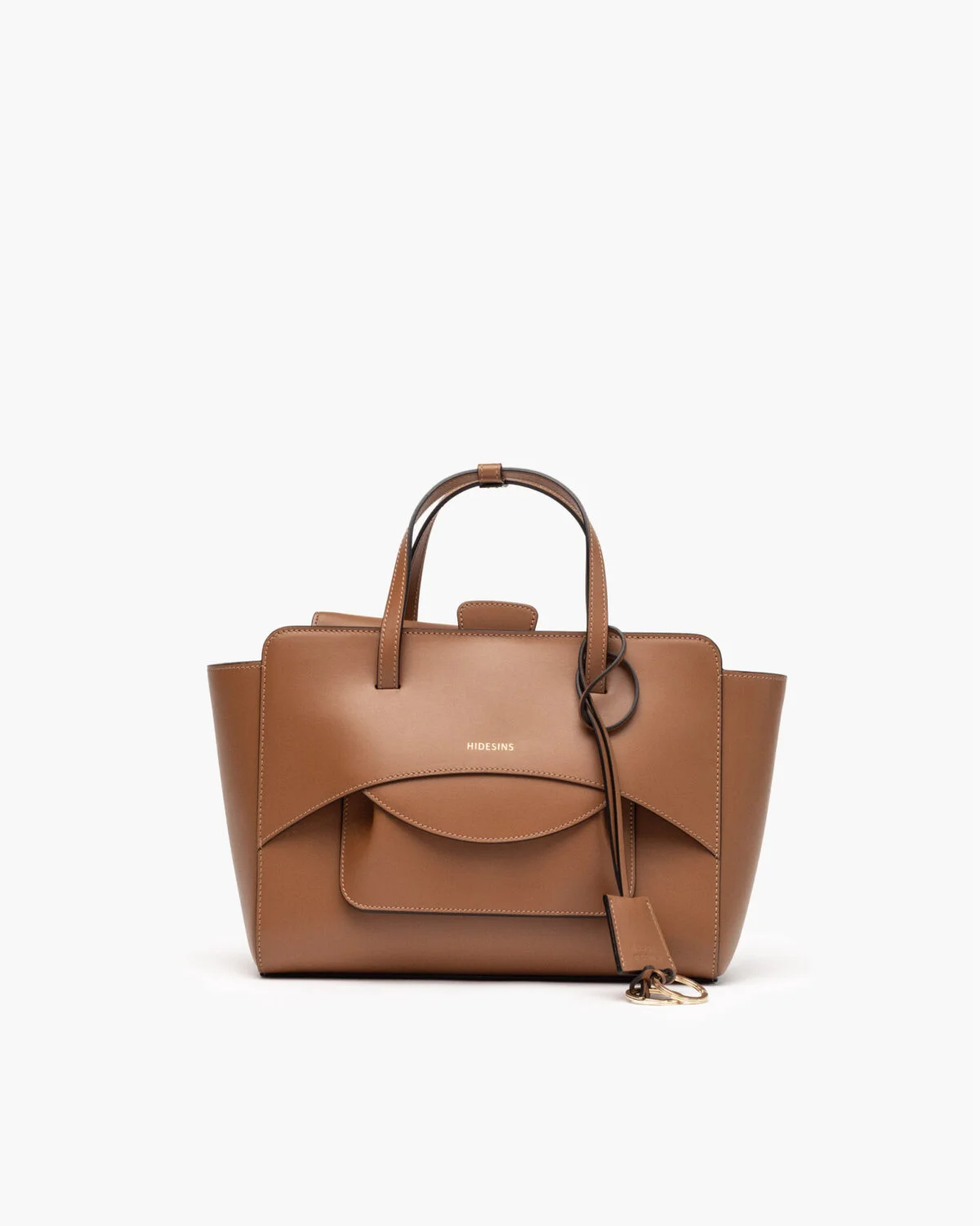 Borsa Flap M cuoio FLAP M PREMIER CARAMEL HIDESINS 