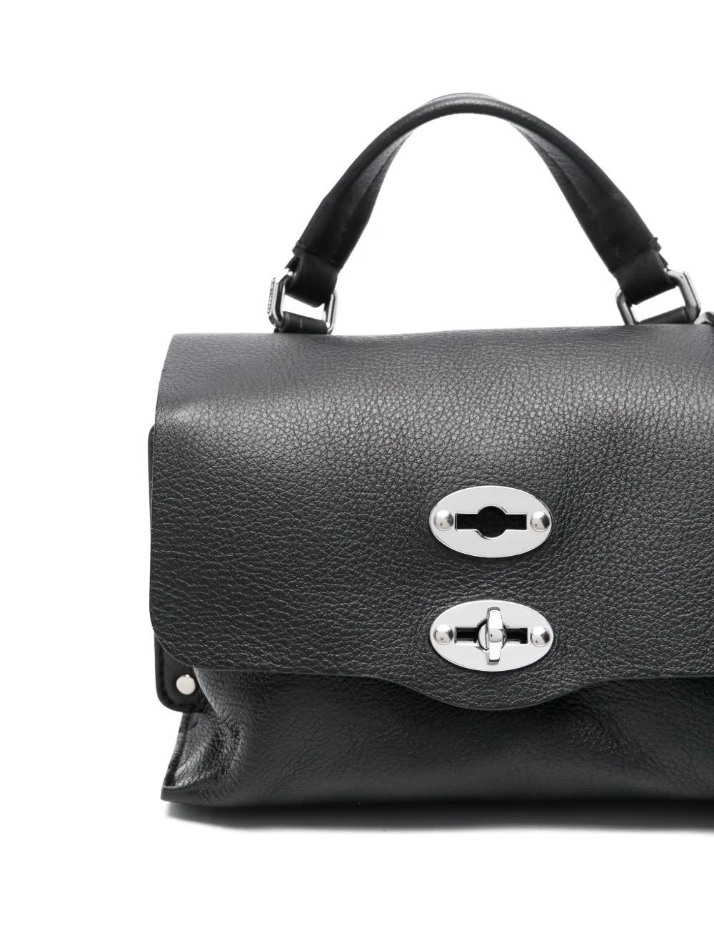 Borsa postina baby in saete nera POSTINA BABY SAETA Z0001 BLACK LAVAGNA ZANELLATO 