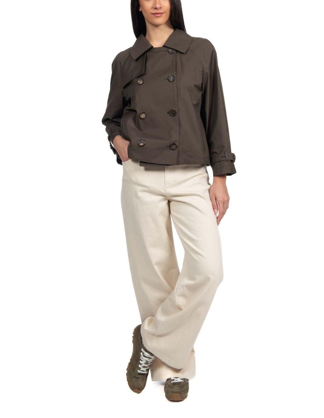 Trench Tesoro verde militare TESORO 003 MAX MARA 