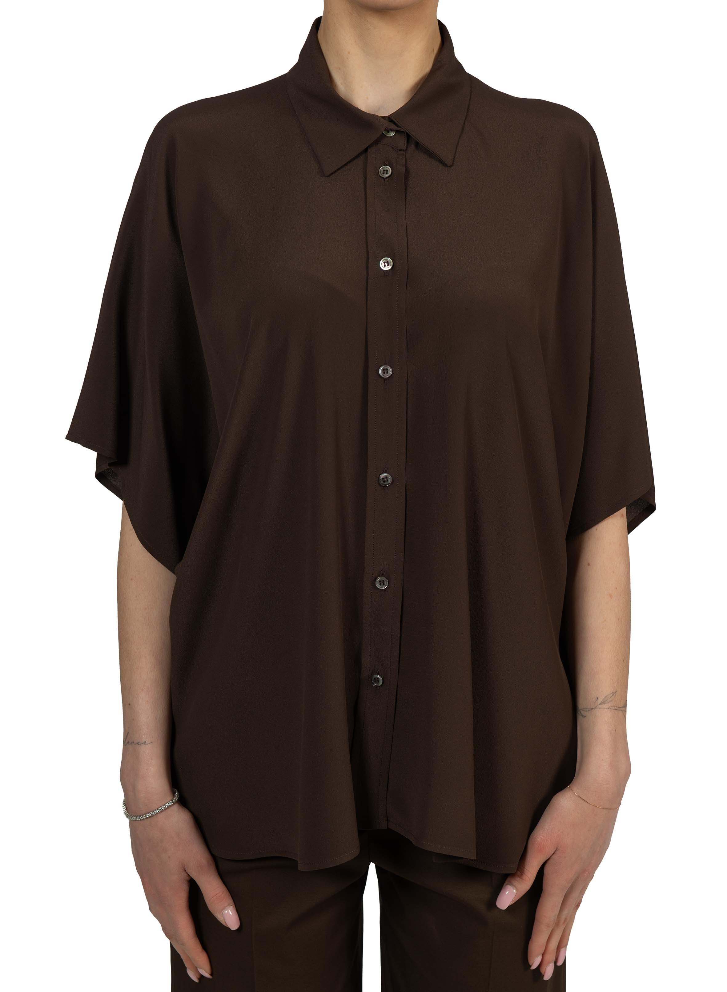 Camicia manica ampia testa di moro 4527 4057 MORO ALICE MILLER 