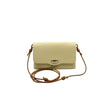 Borsa Lettera Daily yellow zibibbo