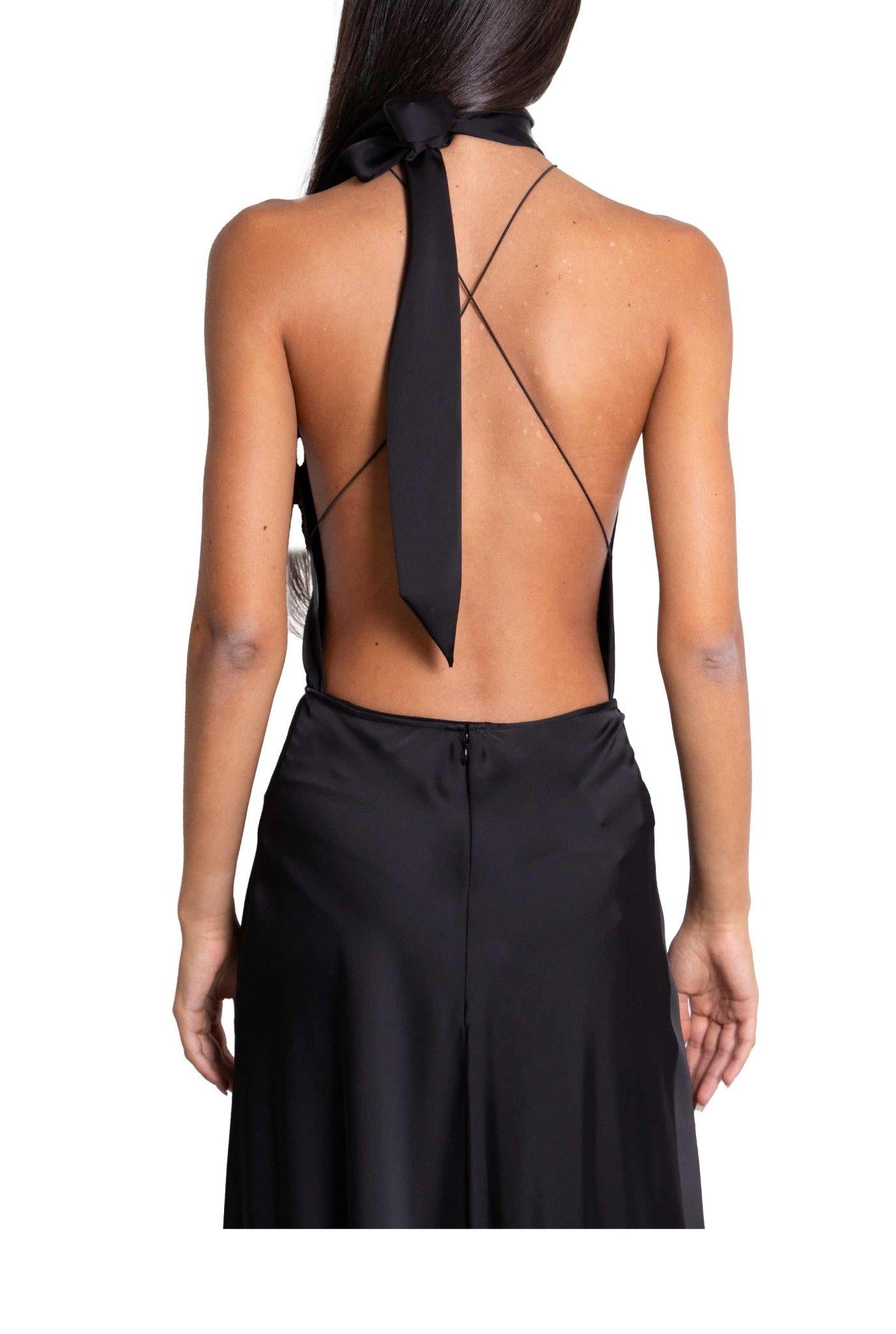 Body in satin nero 1102 7122 N PHILOSOPHY 