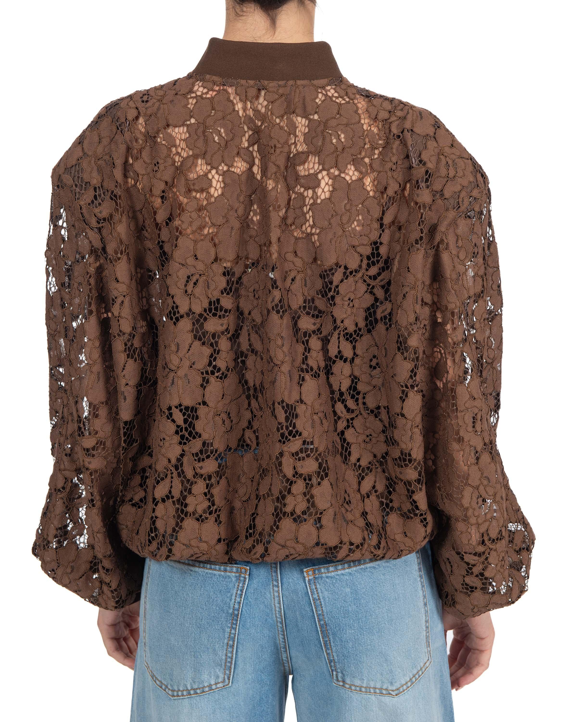 Bomber in pizzo chiocolat58 40250 CHOCOLAT 58 FEDERICA TOSI 