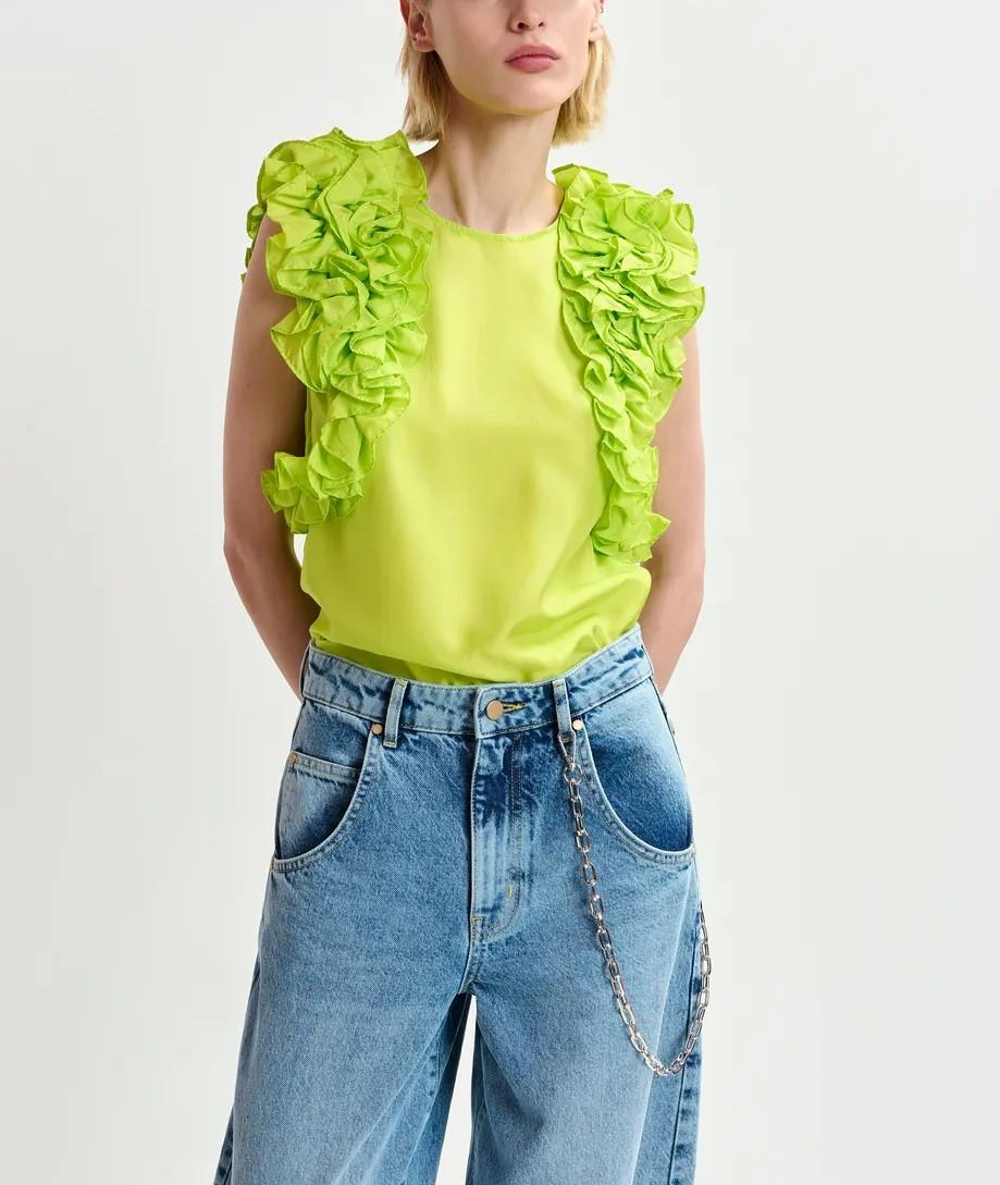 Top Honour verde acido HONOUR TOP CITRONELLA ESSENTIEL ANTWERP 
