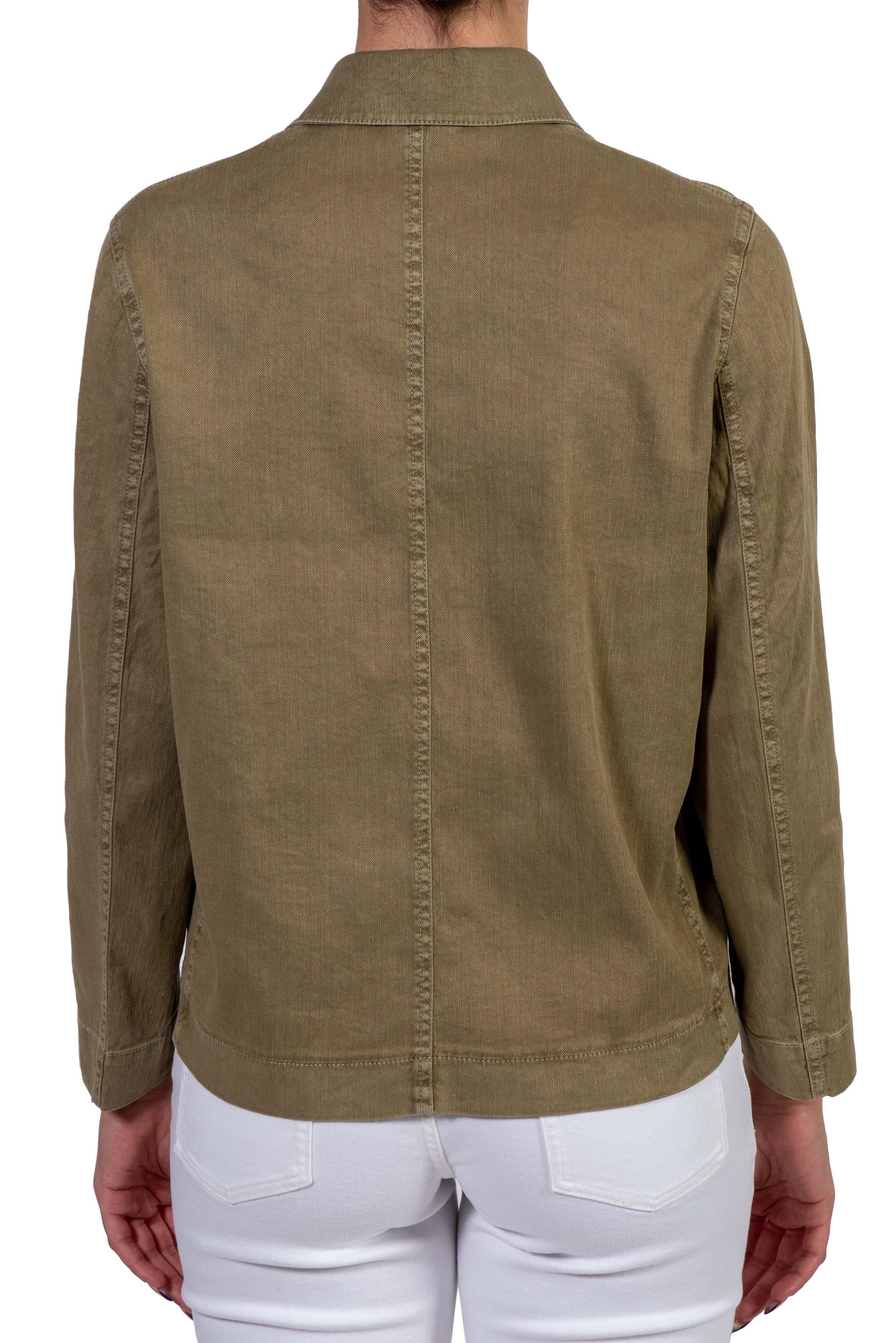 Sahariana verde militare FD4017 PANAM OLIVA CIRCOLO 