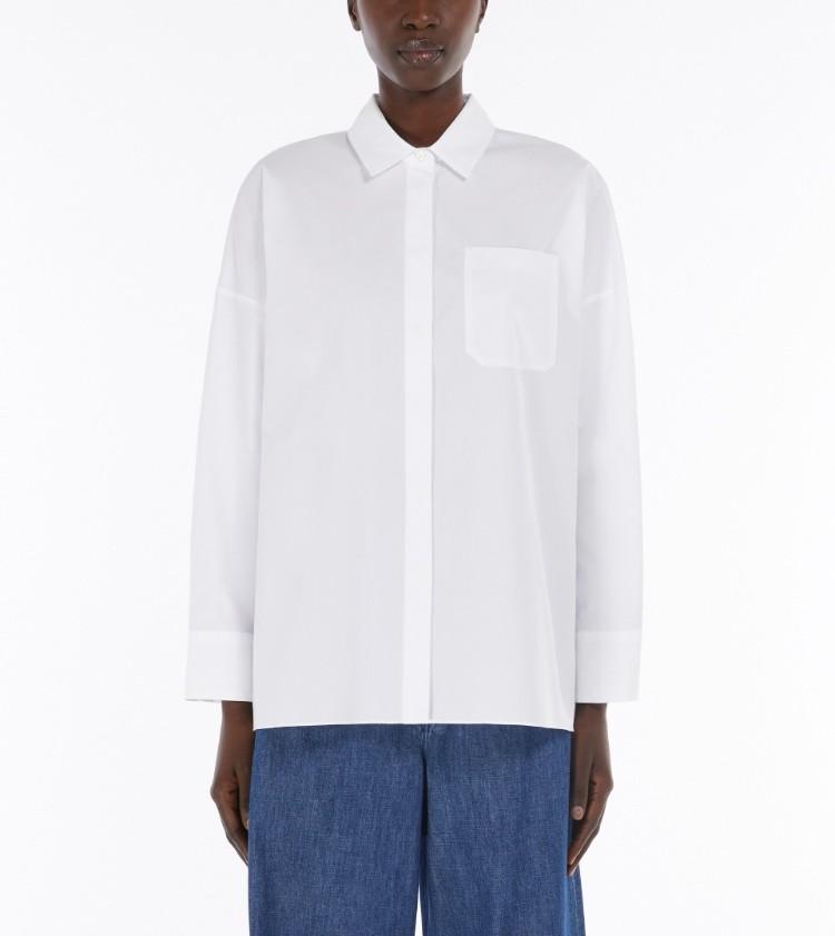 Camicia Gerona in cotone bianco GERONA 001 MAX MARA 