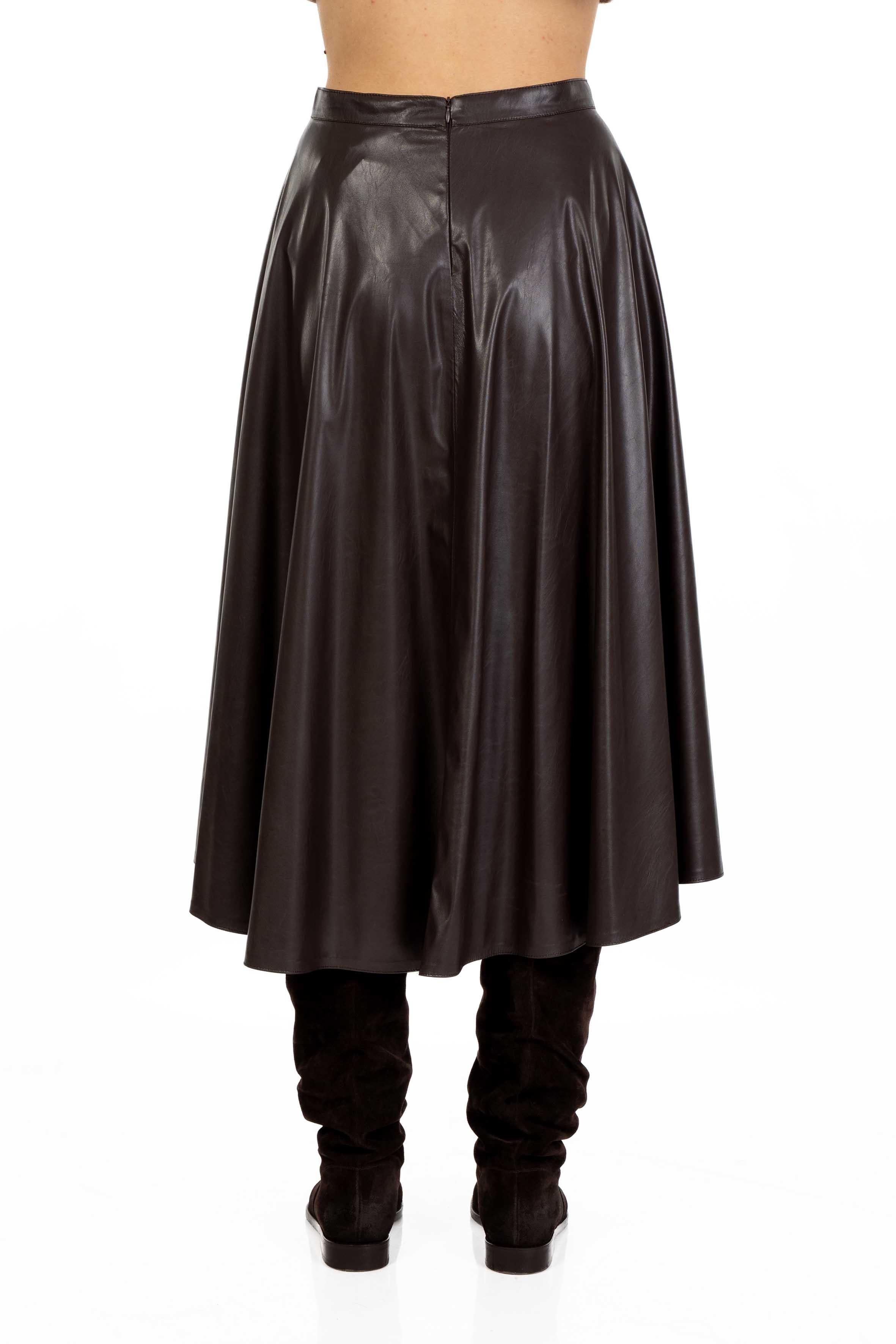 Gonna a ruota in ecopelle 2266 2909 CAFFE ALICE MILLER 