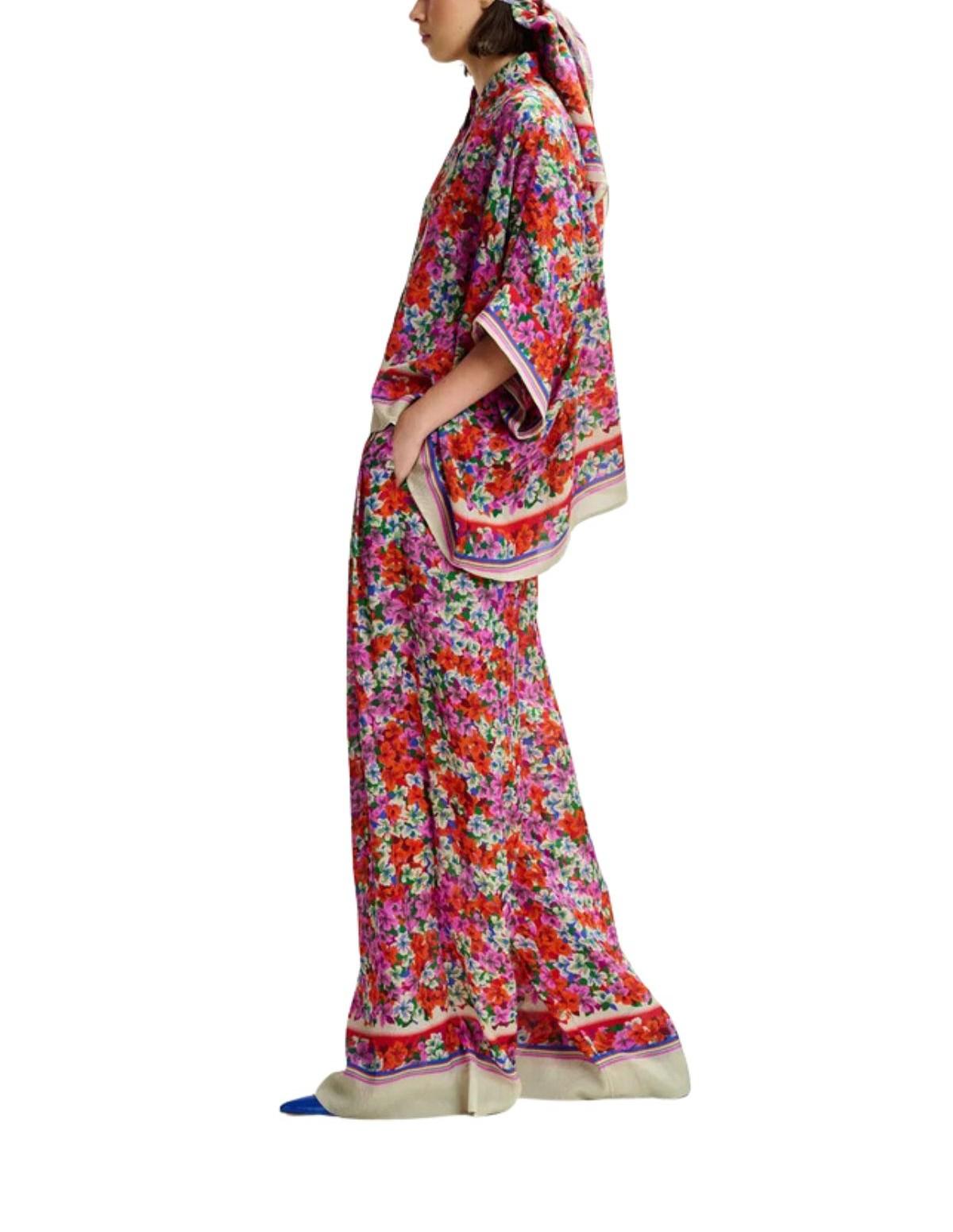 Camicia oversize Jirtfire con stampa floreale JIRT FIRE GLOW ESSENTIEL ANTWERP 