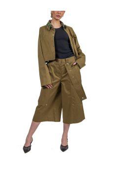 Giubbotto verde militare MSGM 4041MDH04Y GREEN MSGM 