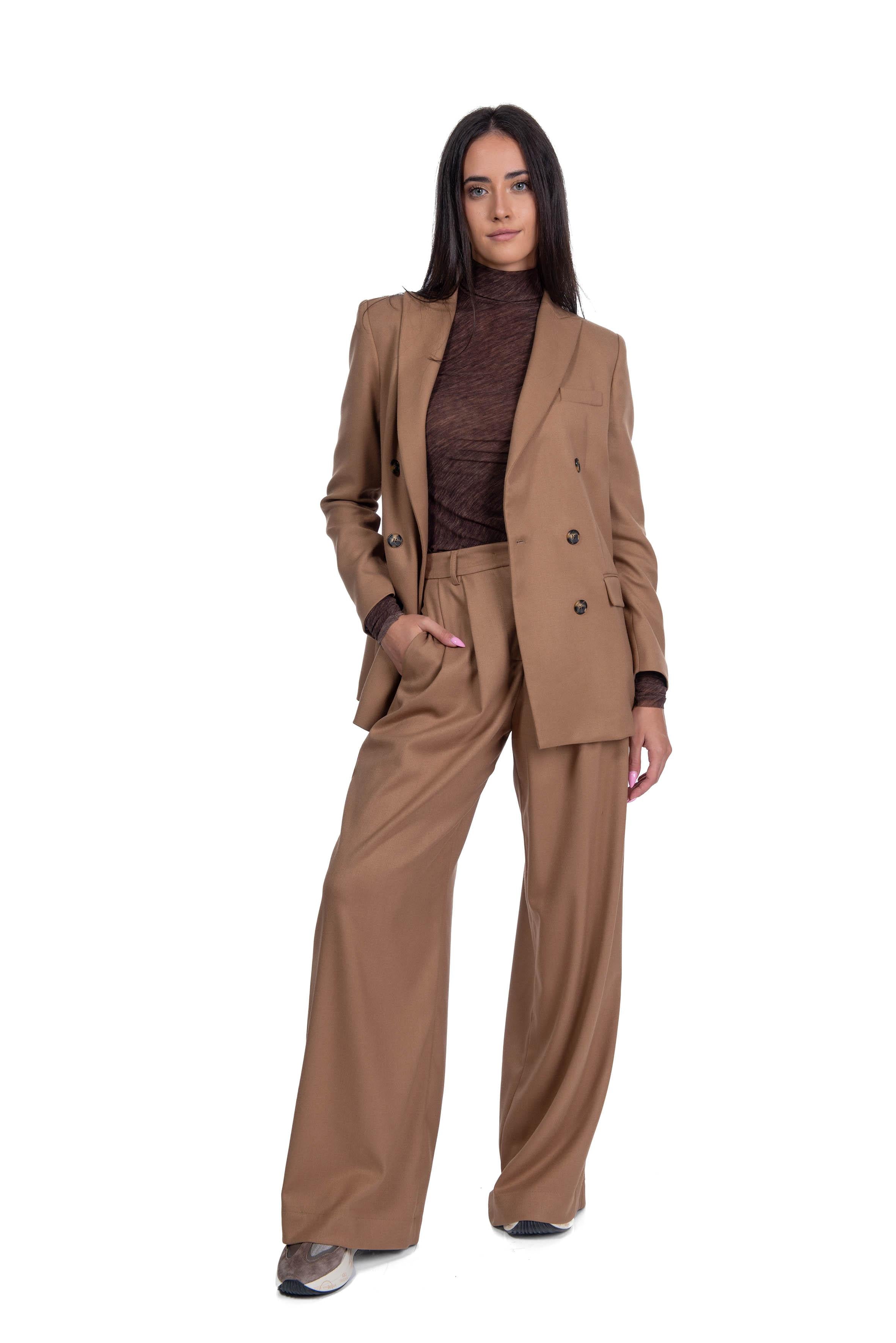 Pantalone pence cammello 2974 4197 C ALICE MILLER 