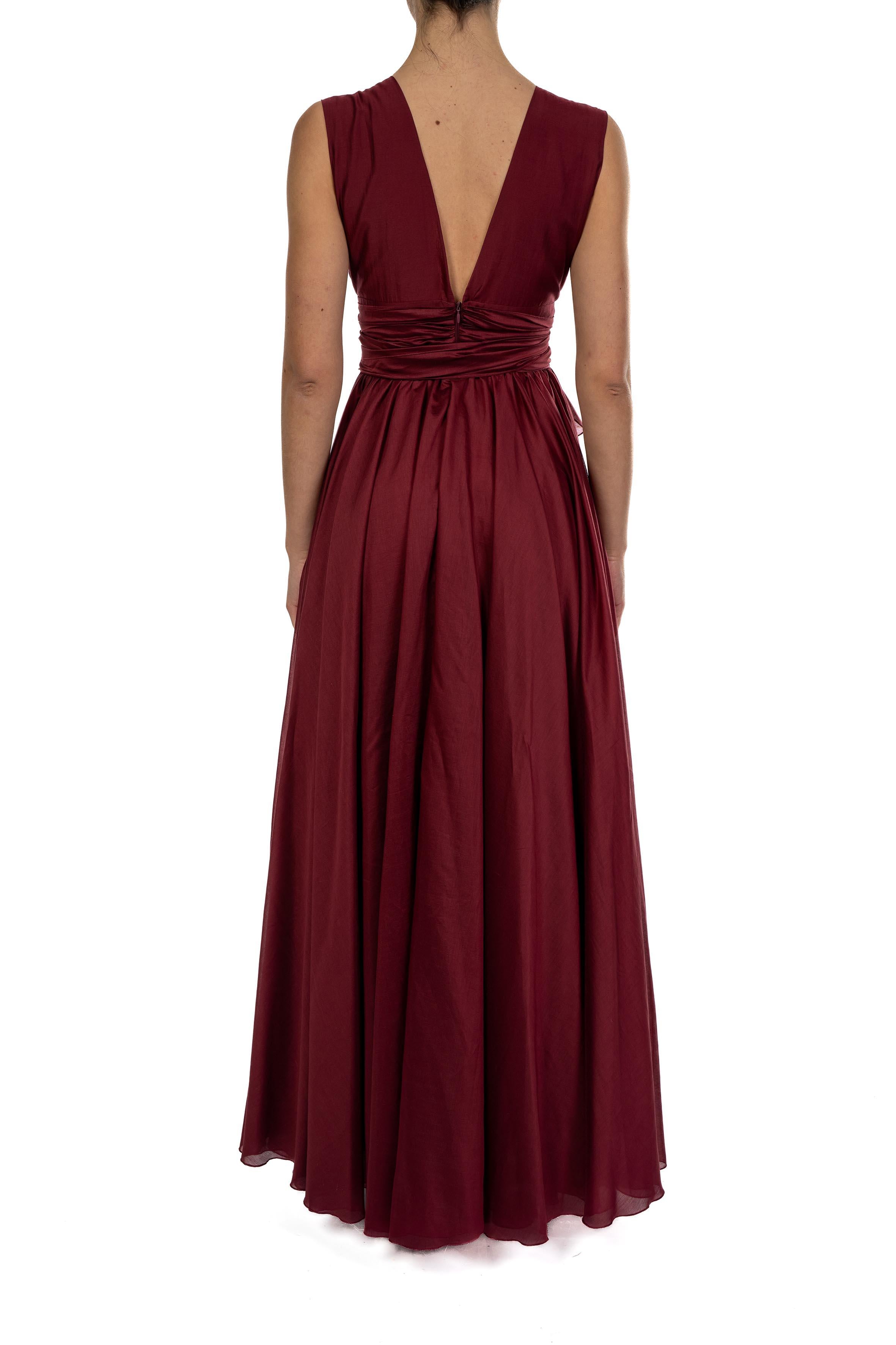 Abito lungo 4526 4281 BORDO ALICE MILLER 