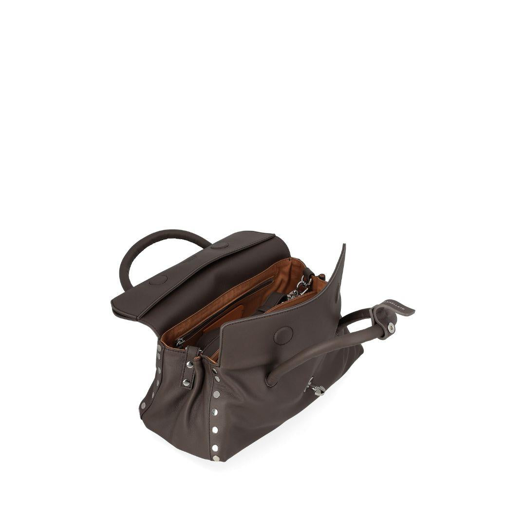 Borsa Dotta S Saeta Brown Gianduiotto DOTTA S SAETA BROWN GIANDUIOTTO ZANELLATO 