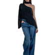 Monospalla in crepe de chine