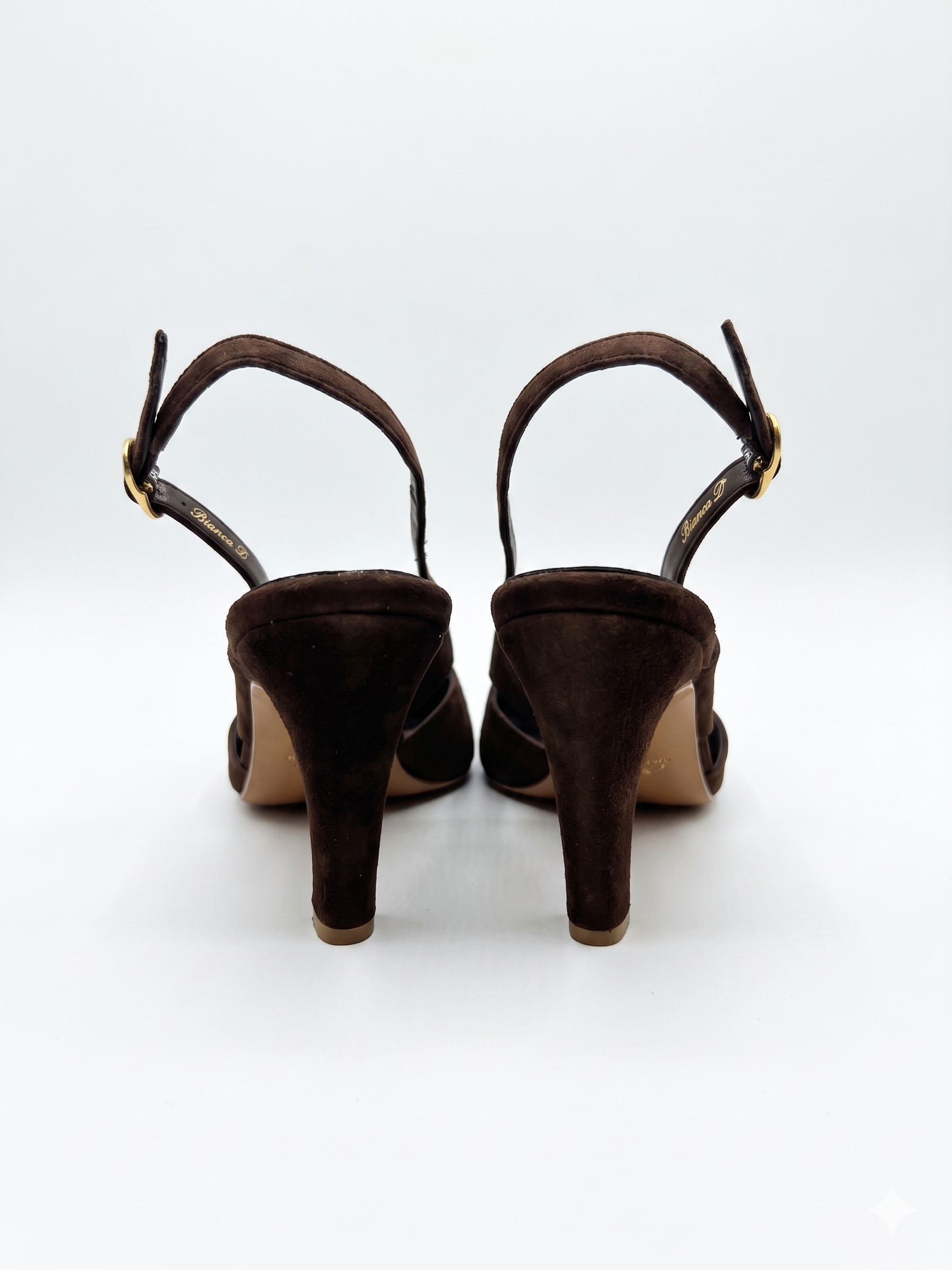 Sandalo  testa di moro<BR/> 1483 MORO BIANCA DI 