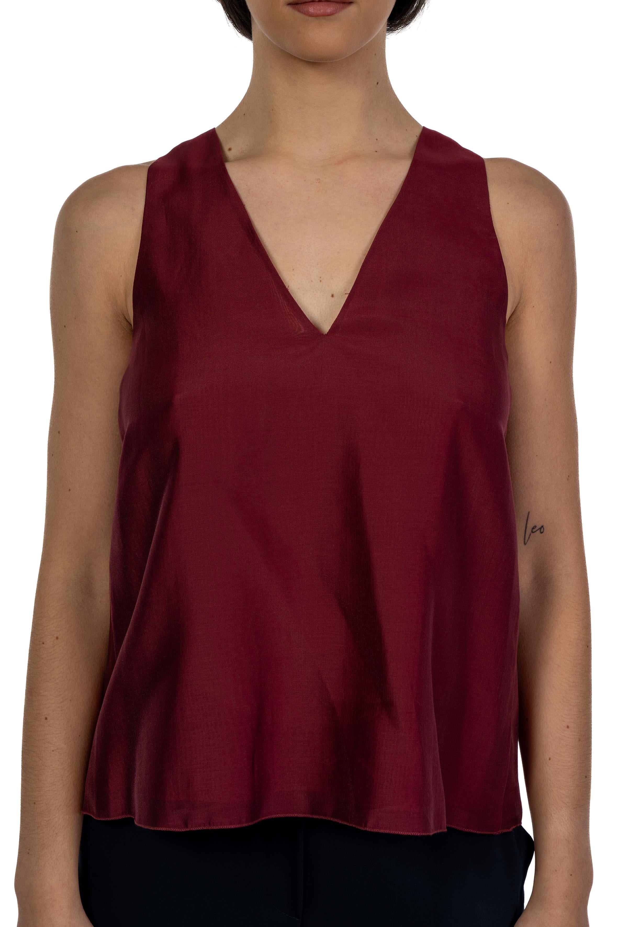 Top scollo america 1096 4281 BORDO ALICE MILLER 