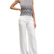 Top lurex con fiocco