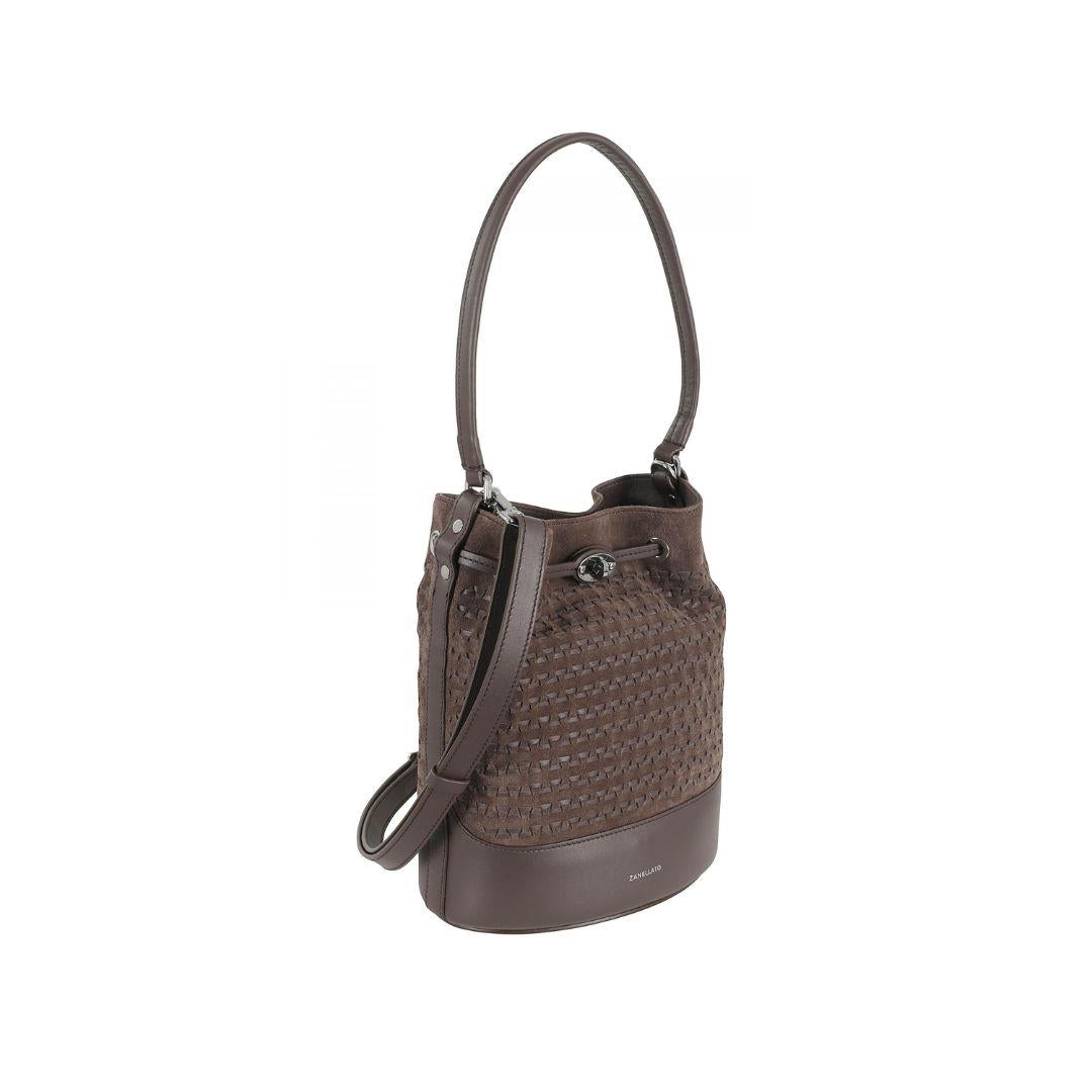 Monda Musiva Brown Torrone MONDA MUSIVA SUEDE BROWN TORRONE ZANELLATO 