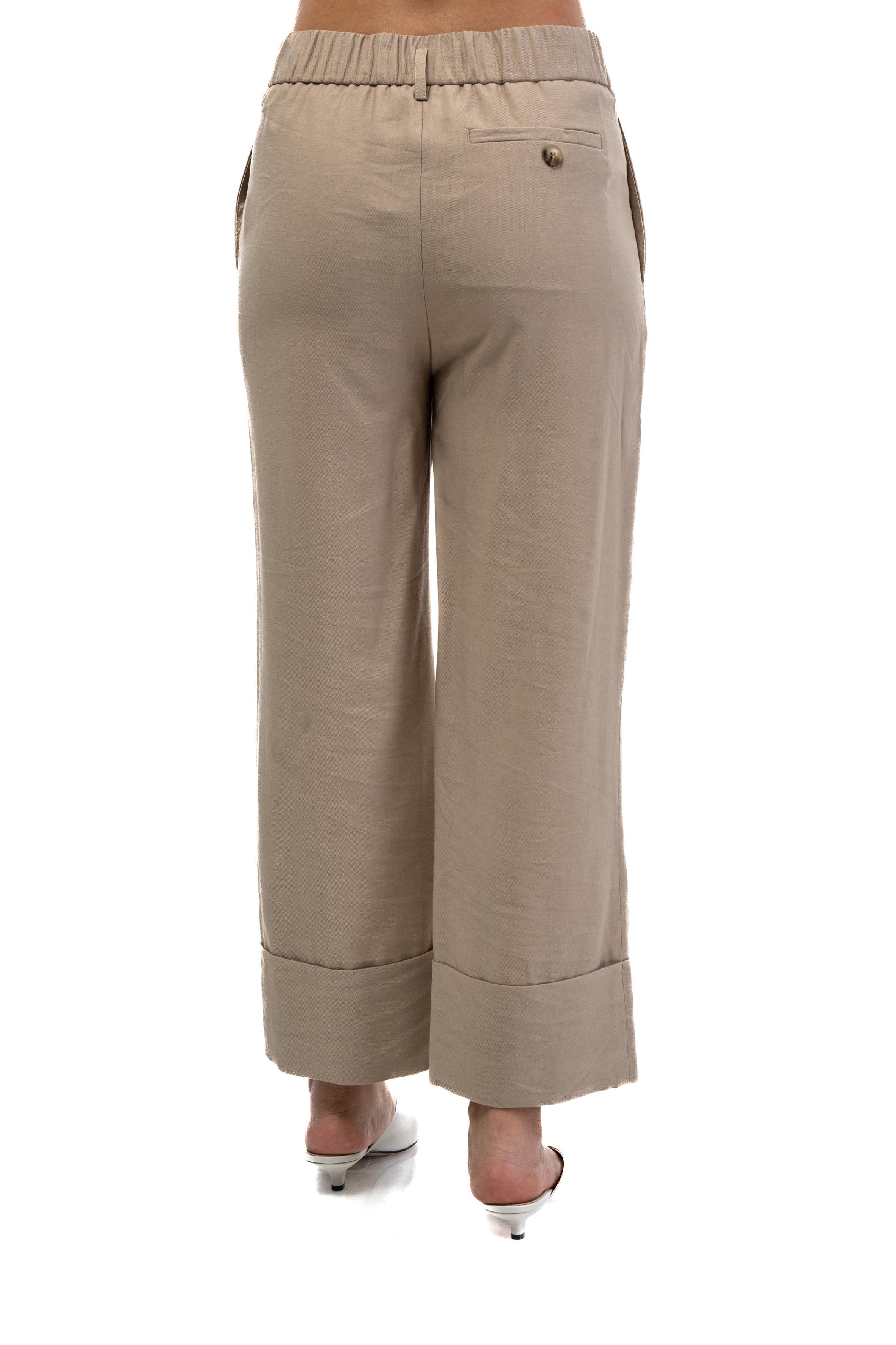 Pantalone palazzo con risvolto 4276 4279 B ALICE MILLER 