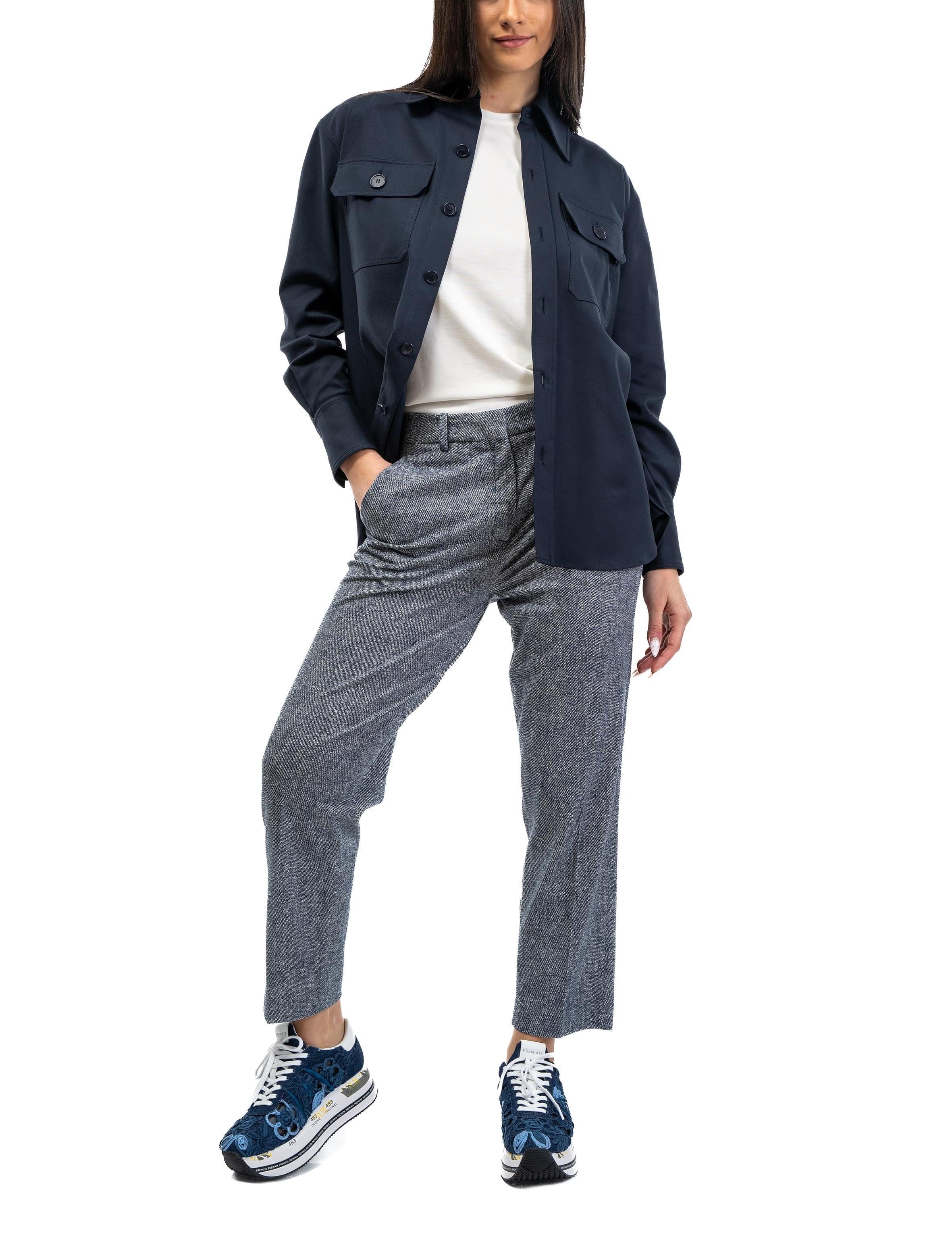 Giacca camicia blu 4461 2155 B ALICE MILLER 