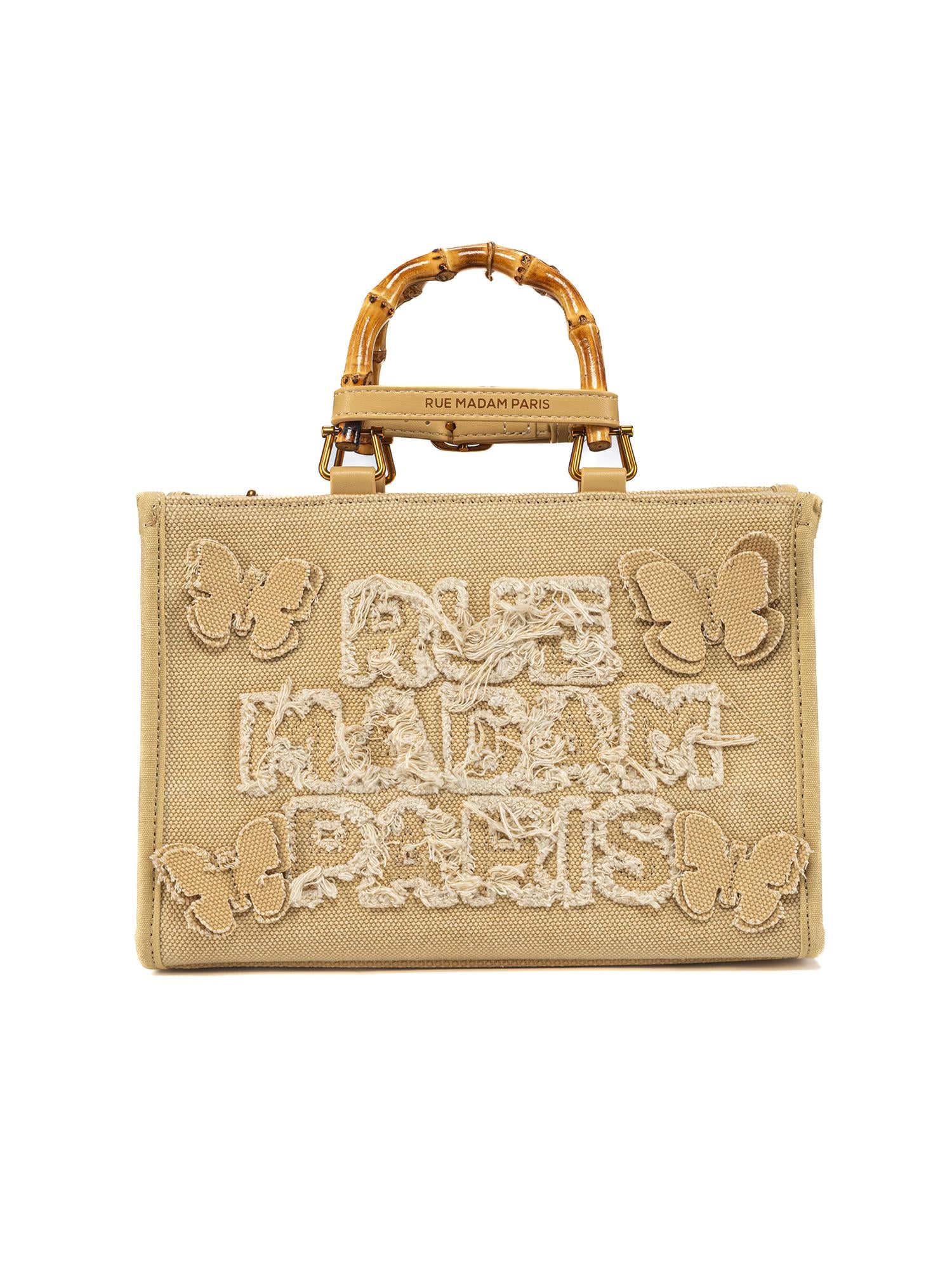 Borsa butterfly mini tote BUTTERFLY MINI TOTE B RUE MADAM 