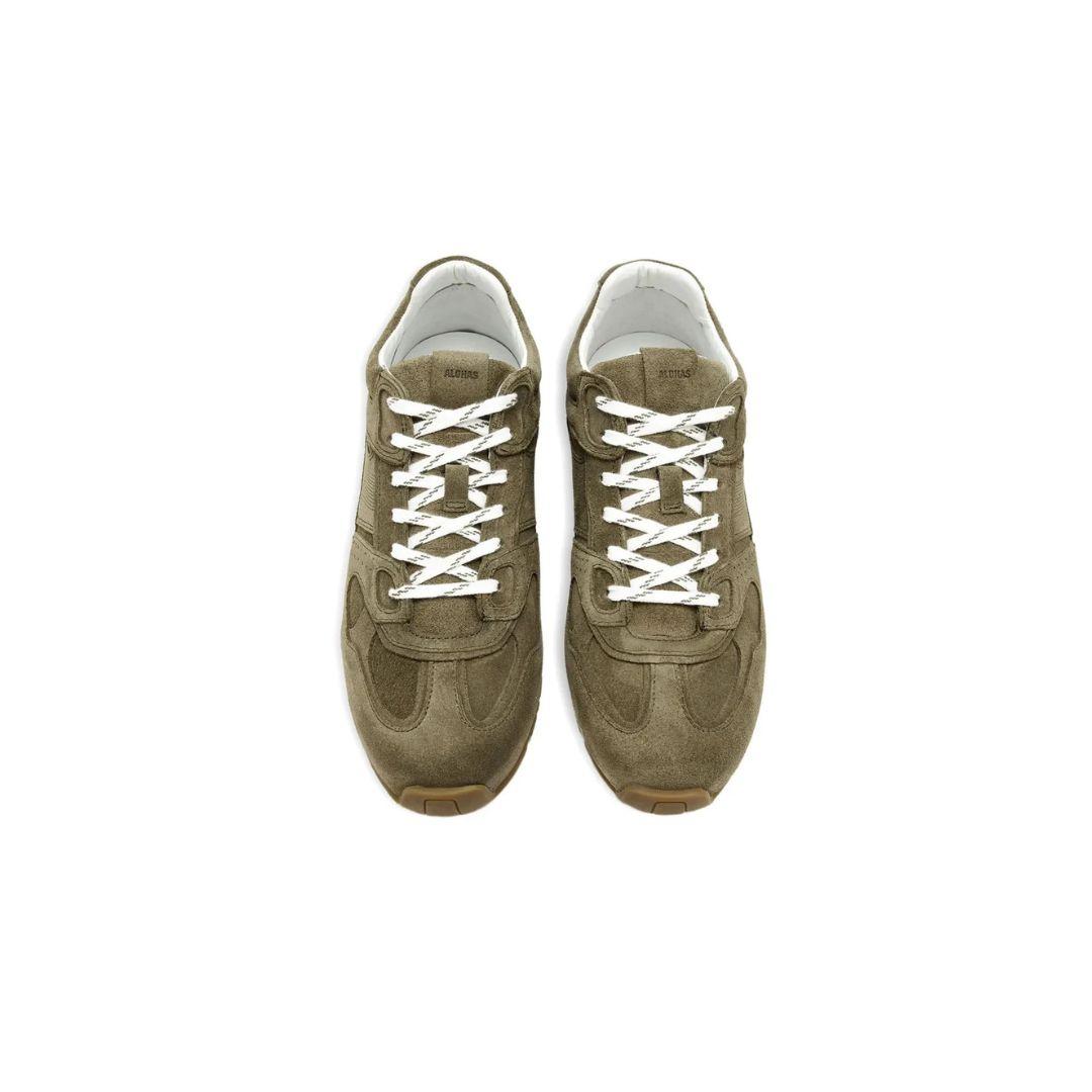 Sneakers suede verde TB.56 KAKI ALOHAS 