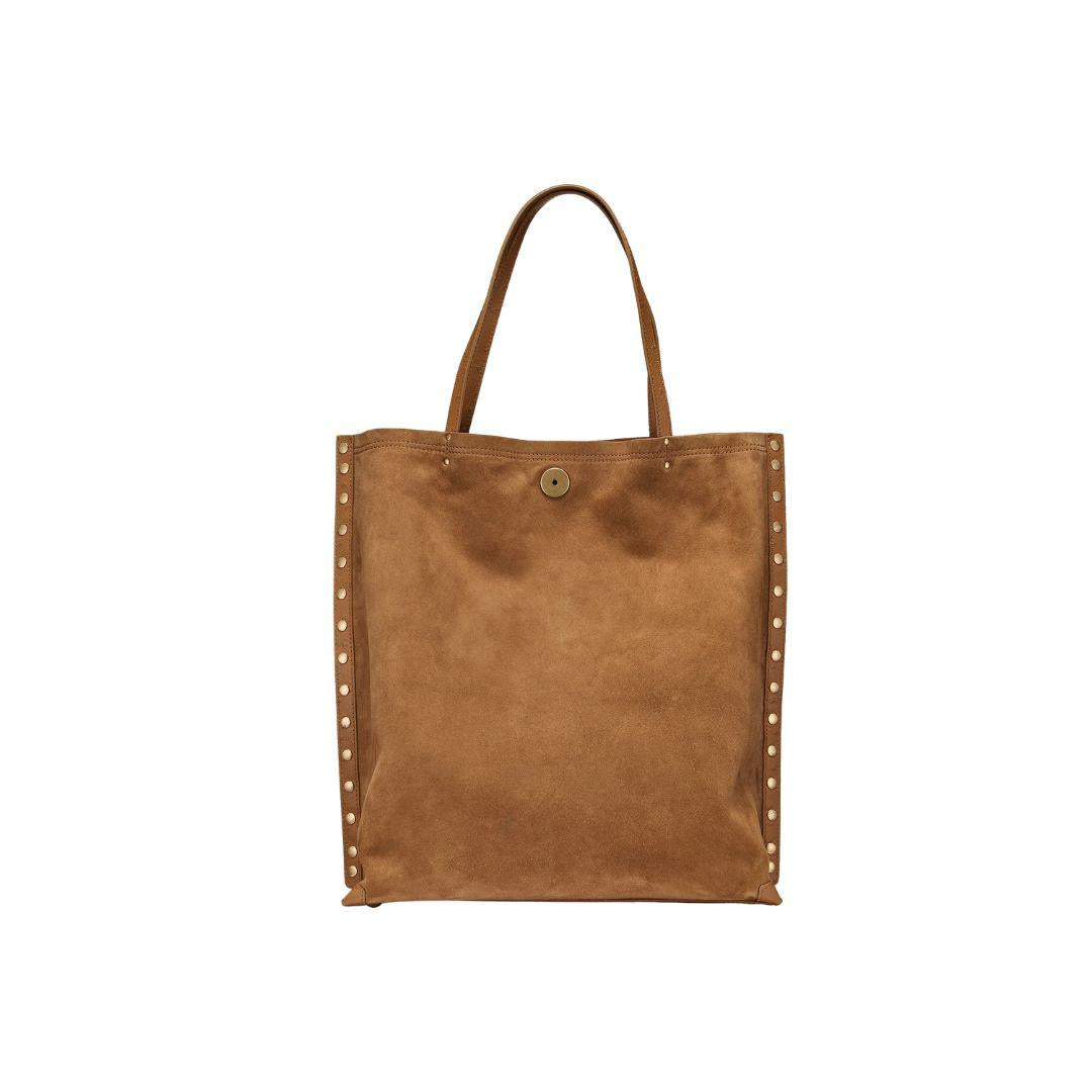 Borsa A'Spasso in Zashmere & Cactus Brown dorsoduro ASPASSO ZASHMERE & CACTUS BROWN DORSO DURO ZANELLATO 