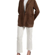 Giacca Bonnie in camoscio marrone