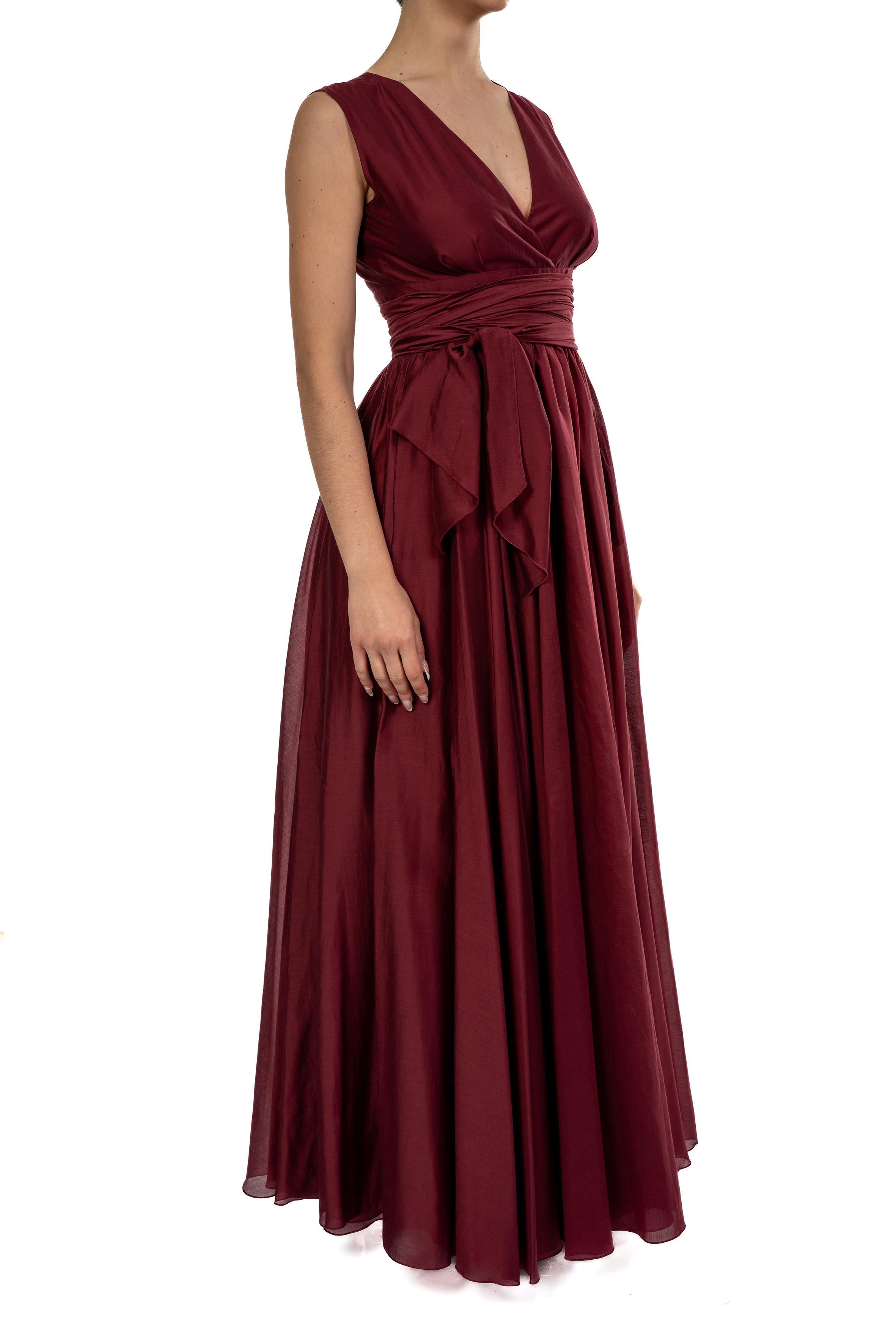 Abito lungo 4526 4281 BORDO ALICE MILLER 