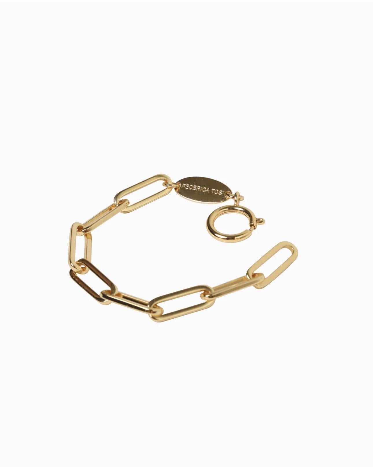 bracciale BRACELET SQUARE ORO FEDERICA TOSI 