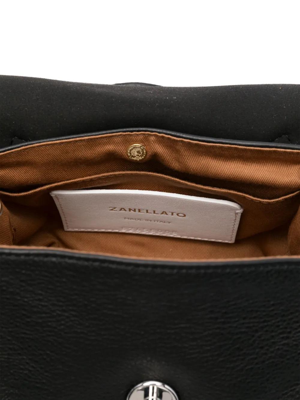 Borsa postina baby in saete nera POSTINA BABY SAETA Z0001 BLACK LAVAGNA ZANELLATO 