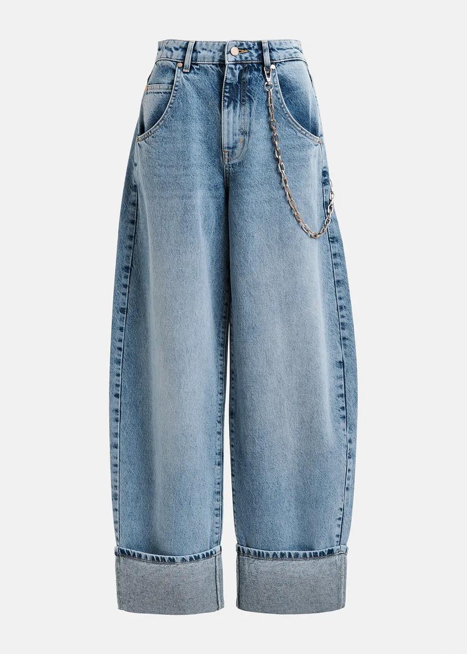 Jeans Huge barrel HUGE BARREL AB08 AQUA BLUE ESSENTIEL ANTWERP 