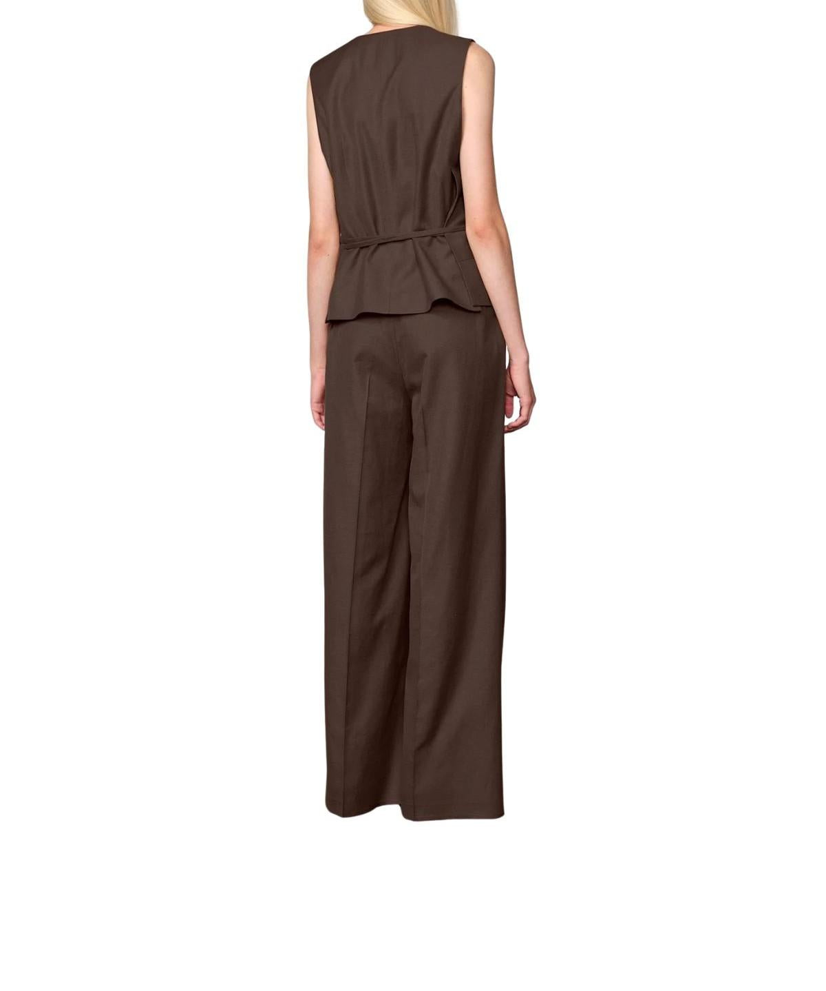 Gilet Samos marrone SAMOS BROWN HERSKIND 
