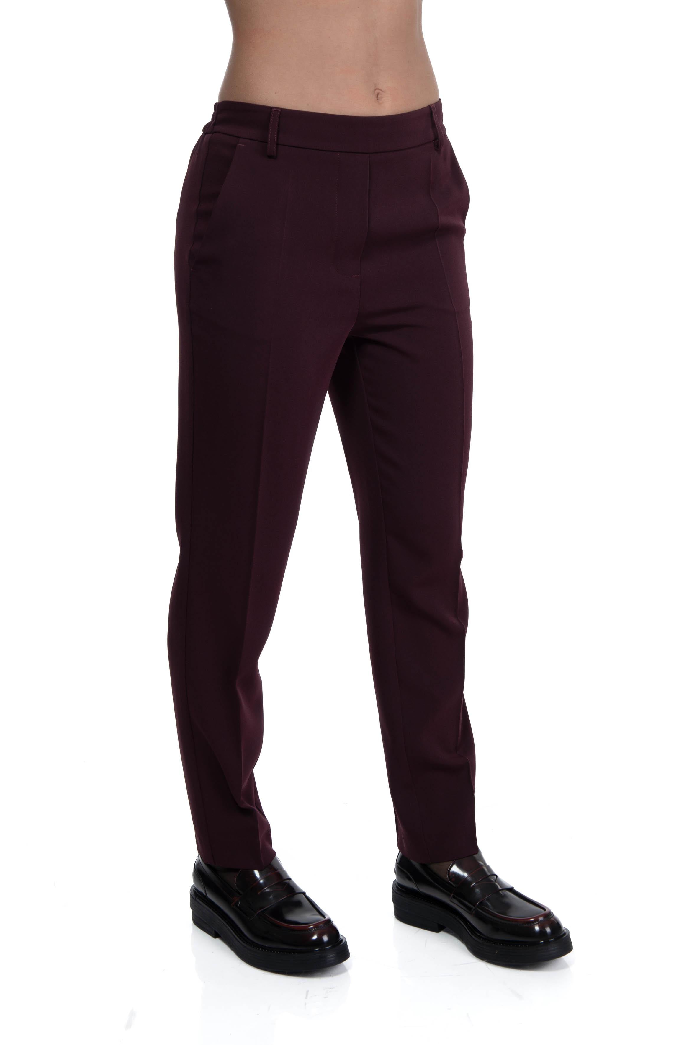Pantalone con elastico bordeaux 3276 4341 B ALICE MILLER 