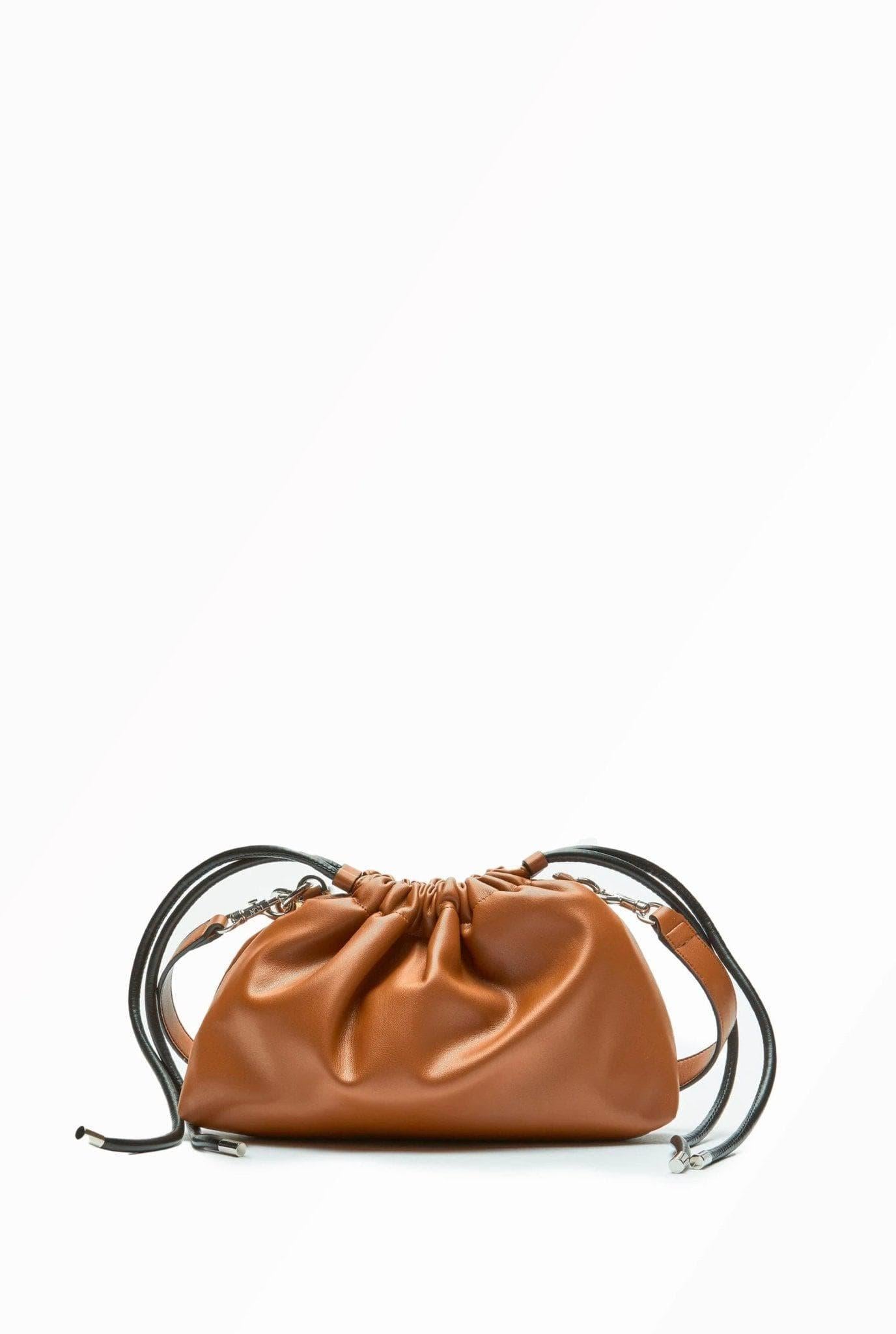 Borsa Eva piccola nocciola con catena EVA 901SA01 C N° 21 