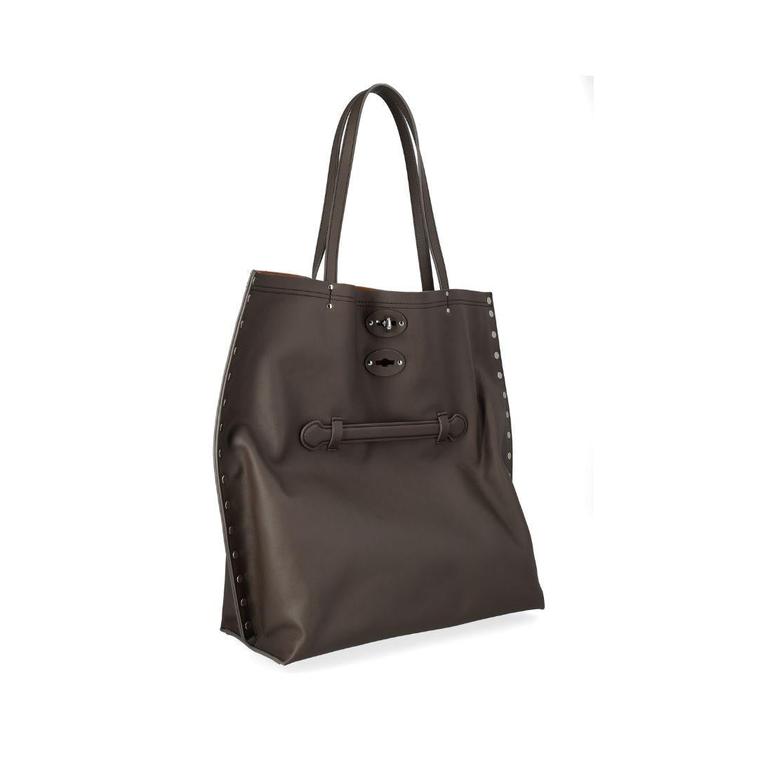 Borsa A' Spasso Brown Gianduiotto ASPASSO BROWN GIANDUIOTTO ZANELLATO 