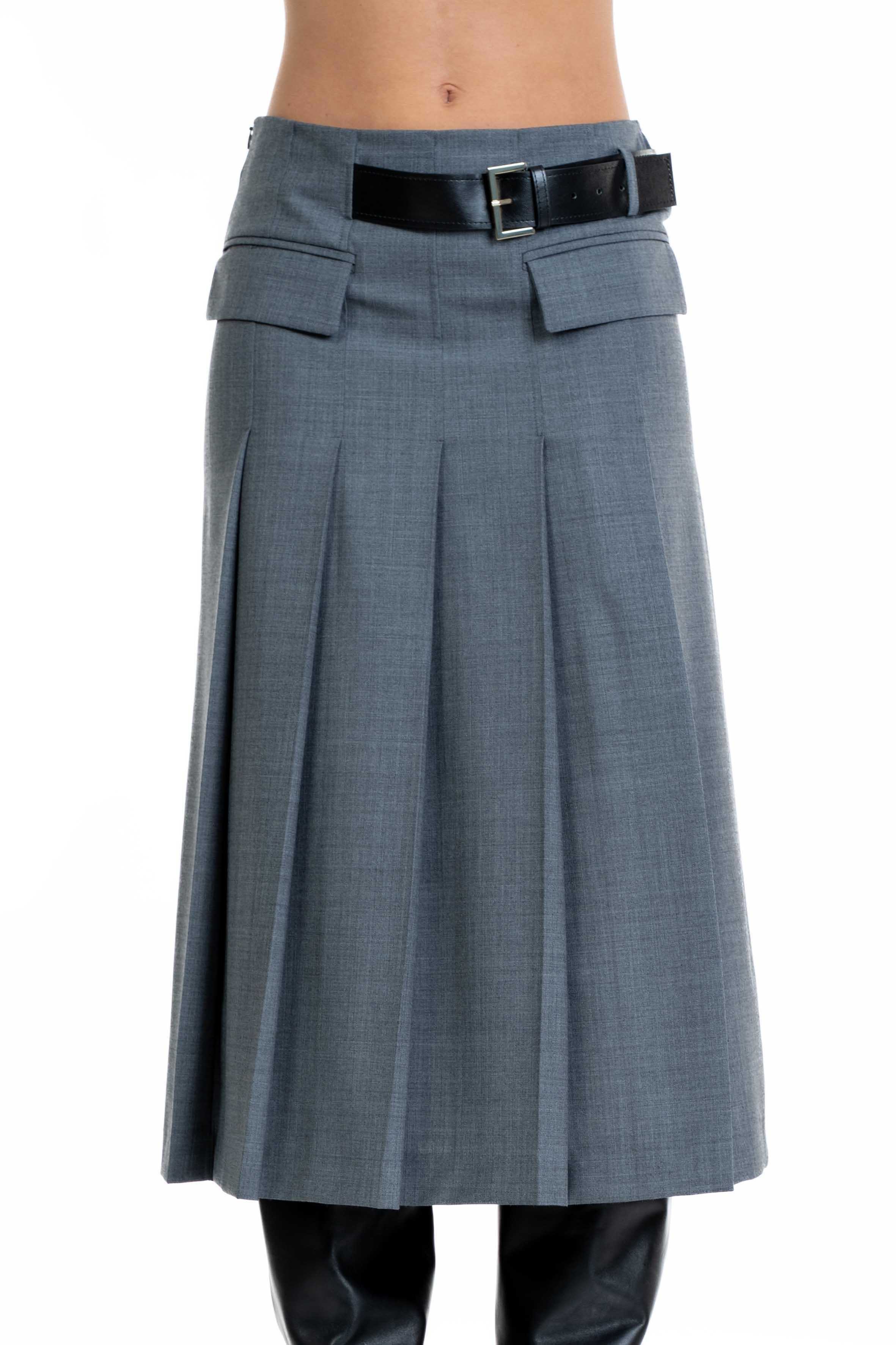 Tracy Pleated Skirt TRACY X92 SEMICOUTURE 