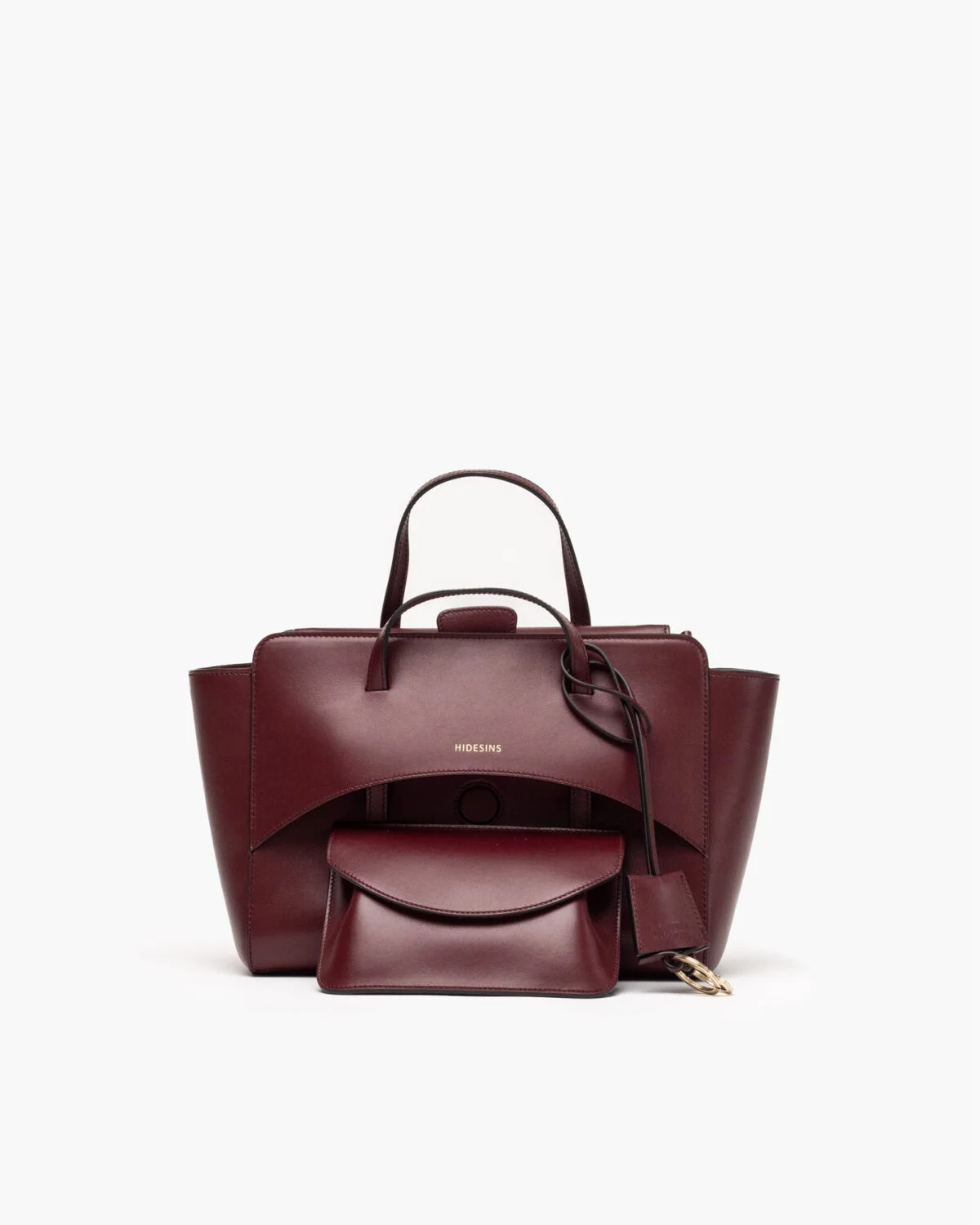 Borsa Flap M bordò FLAP M PREMIER WINE HIDESINS 