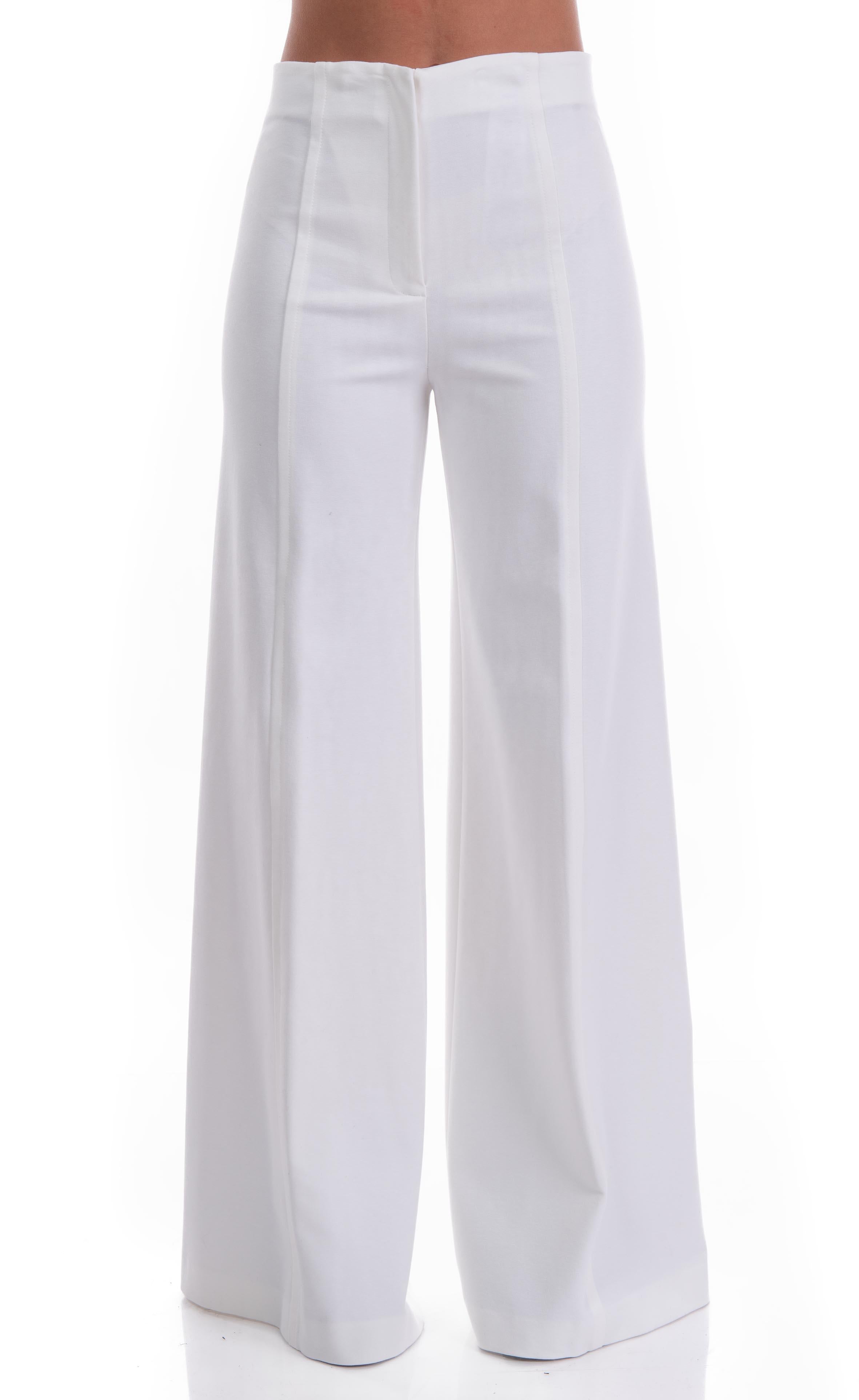 Pantalone palazzo panna CNTI88 P LIVIANA CONTI 