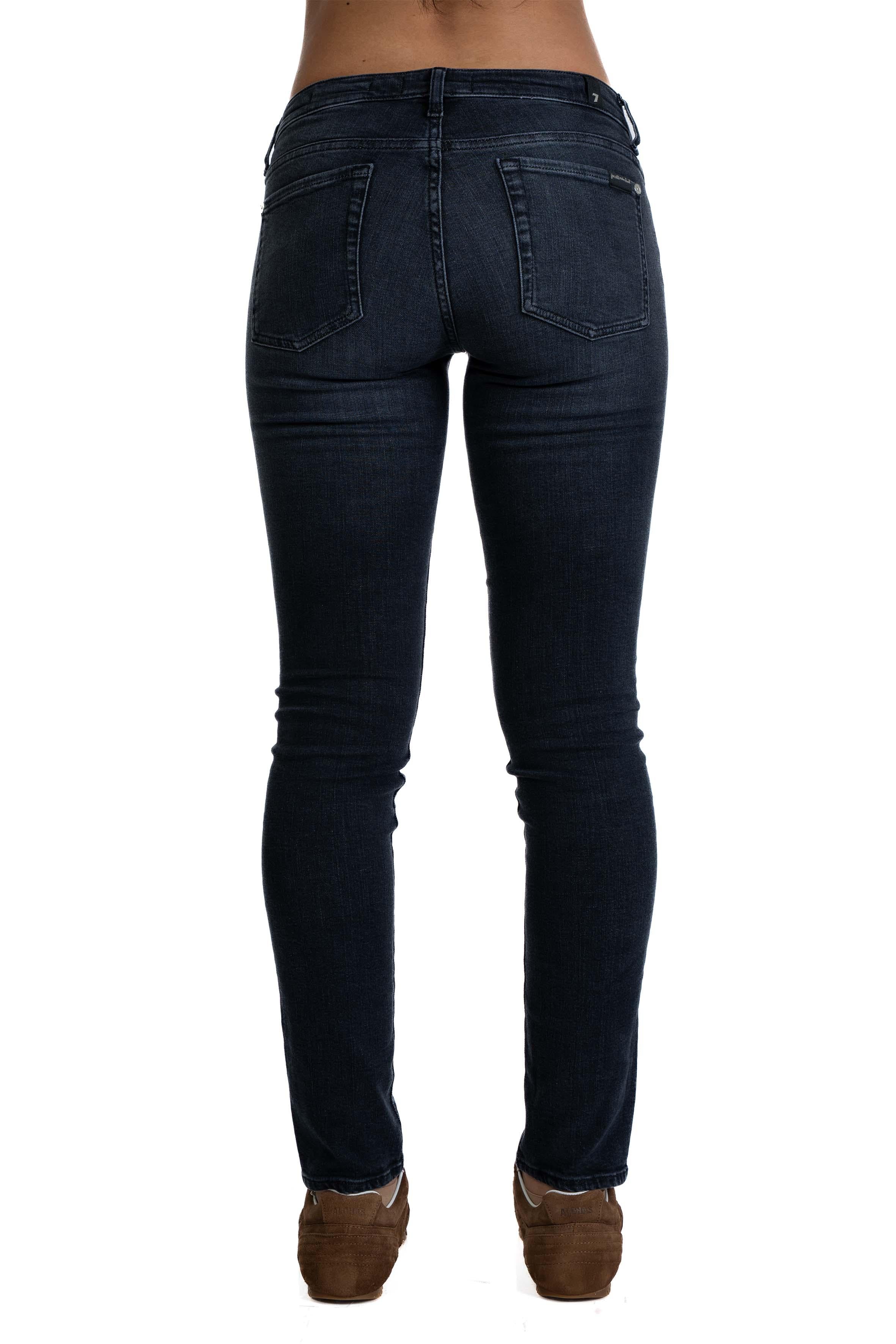 Jeans Low Skinny LOW SKINNY BLACK 7 FOR ALL MANKIND 