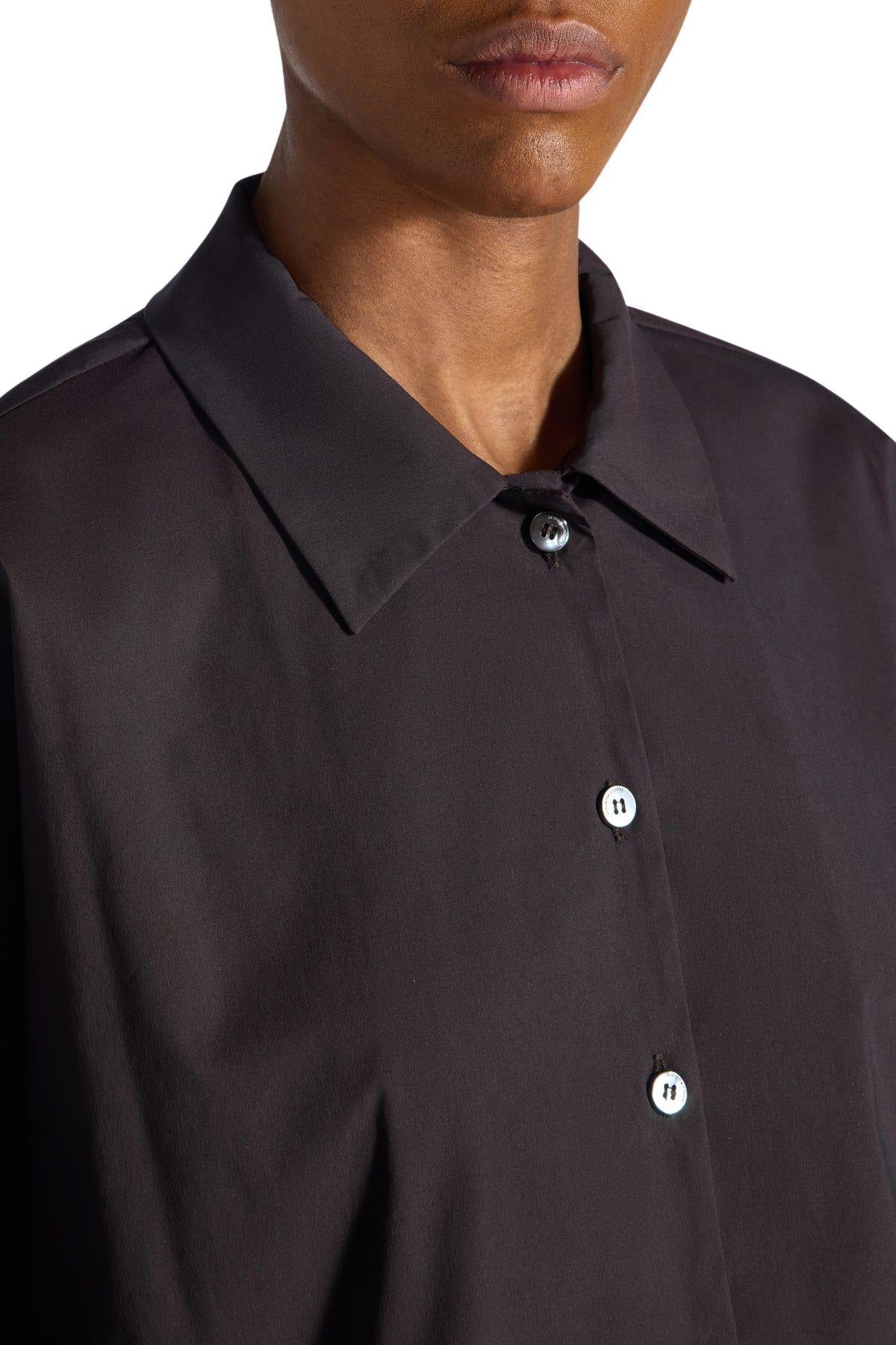 Camicia Flora Fondente FLORA F6SK22 FONDENTE LIVIANA CONTI 