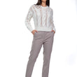 Pantalone chino tortora