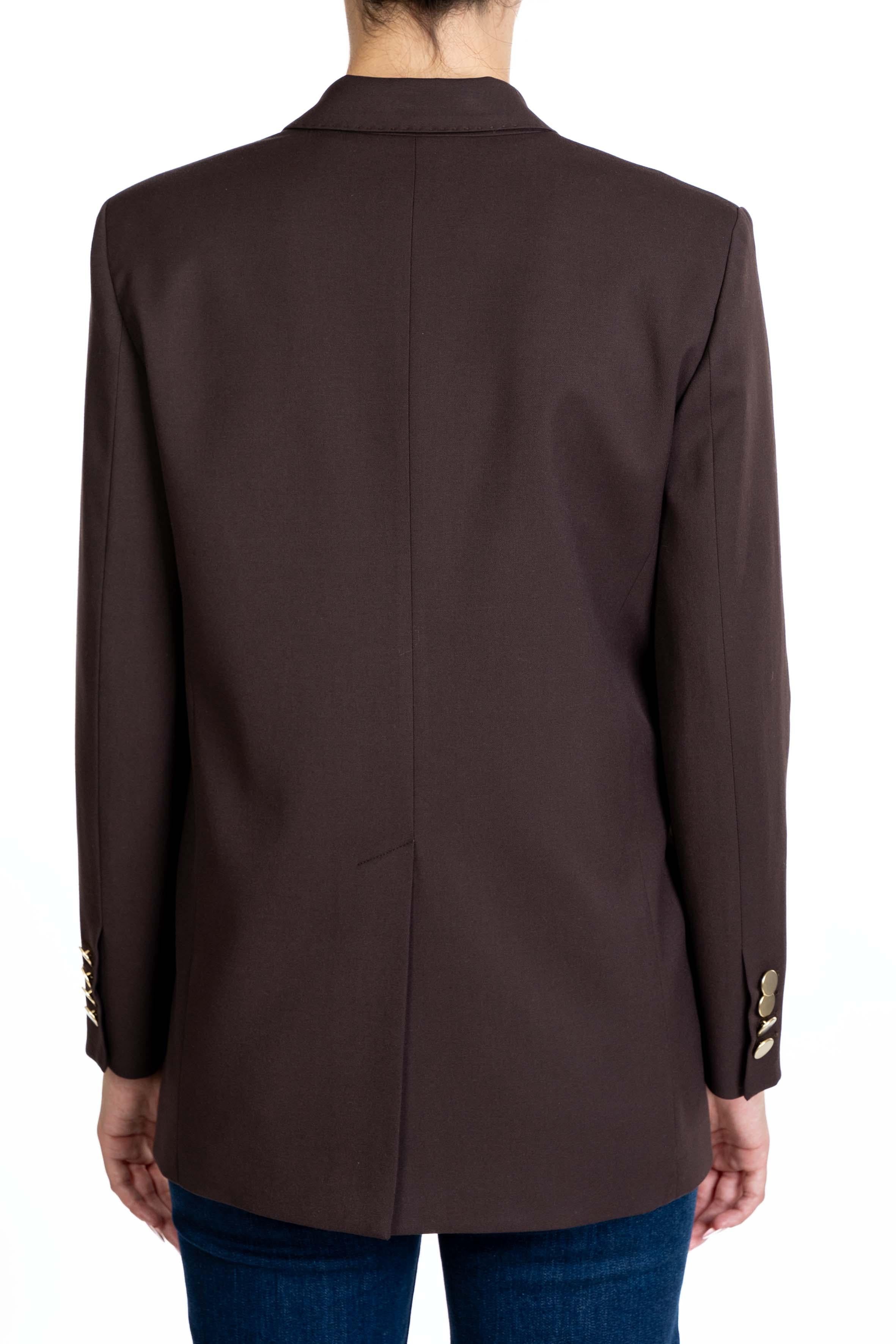 Giacca over bottoni oro 4731 4731 4338 MORO ALICE MILLER 